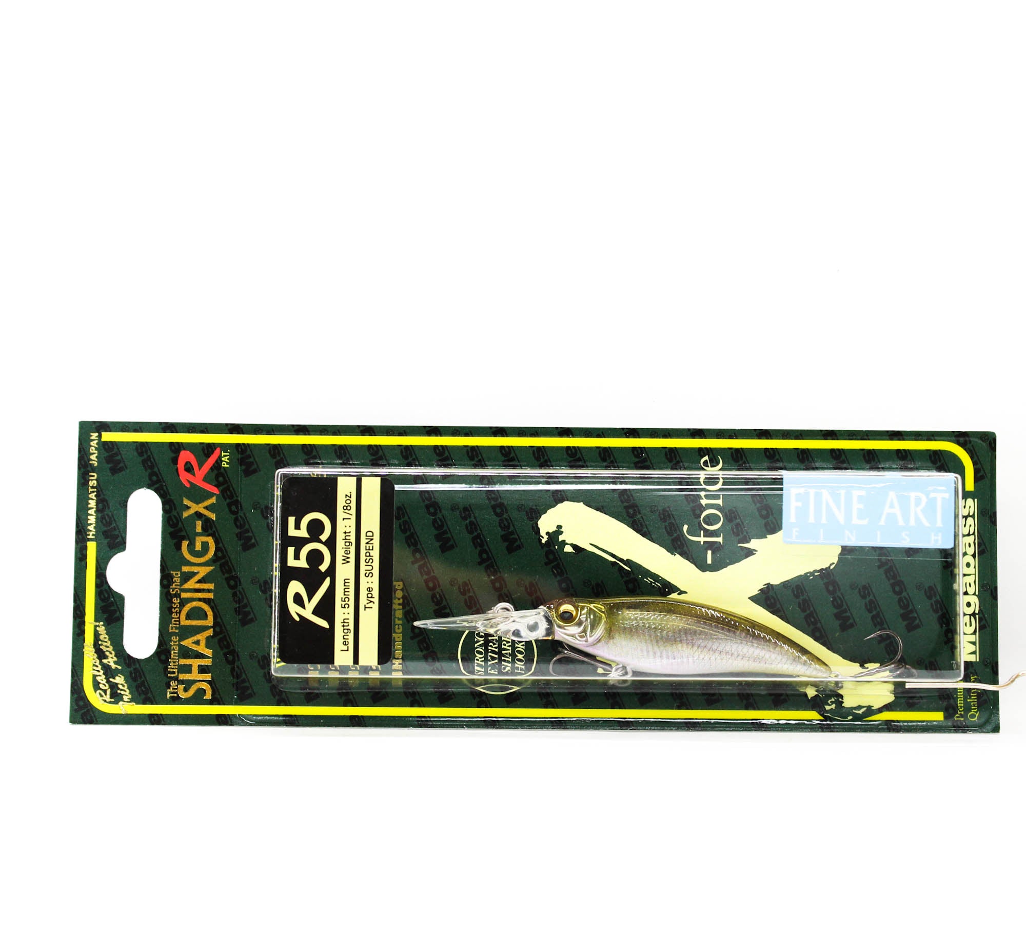 Megabass Shading X 55 R Suspend Lure FA Wakasagi (8088)