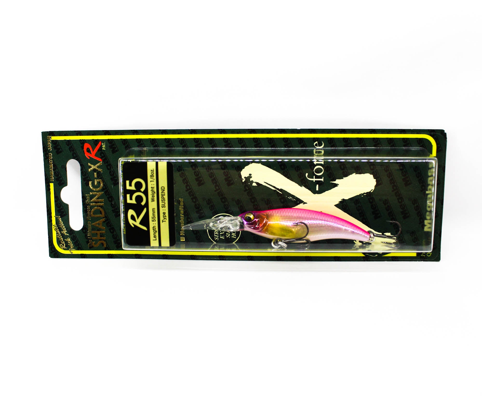Megabass Shading X 55 R Suspend Lure GP Aurora Pink Back (8187)