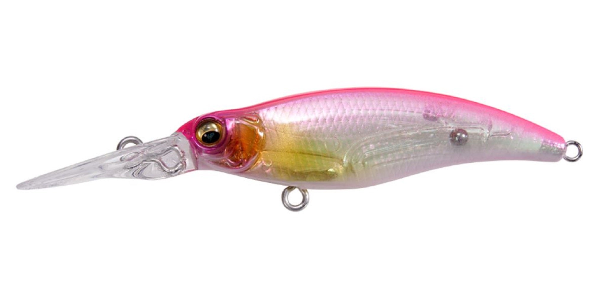 Megabass Shading X 55 R Suspend Lure GP Aurora Pink Back (8187)