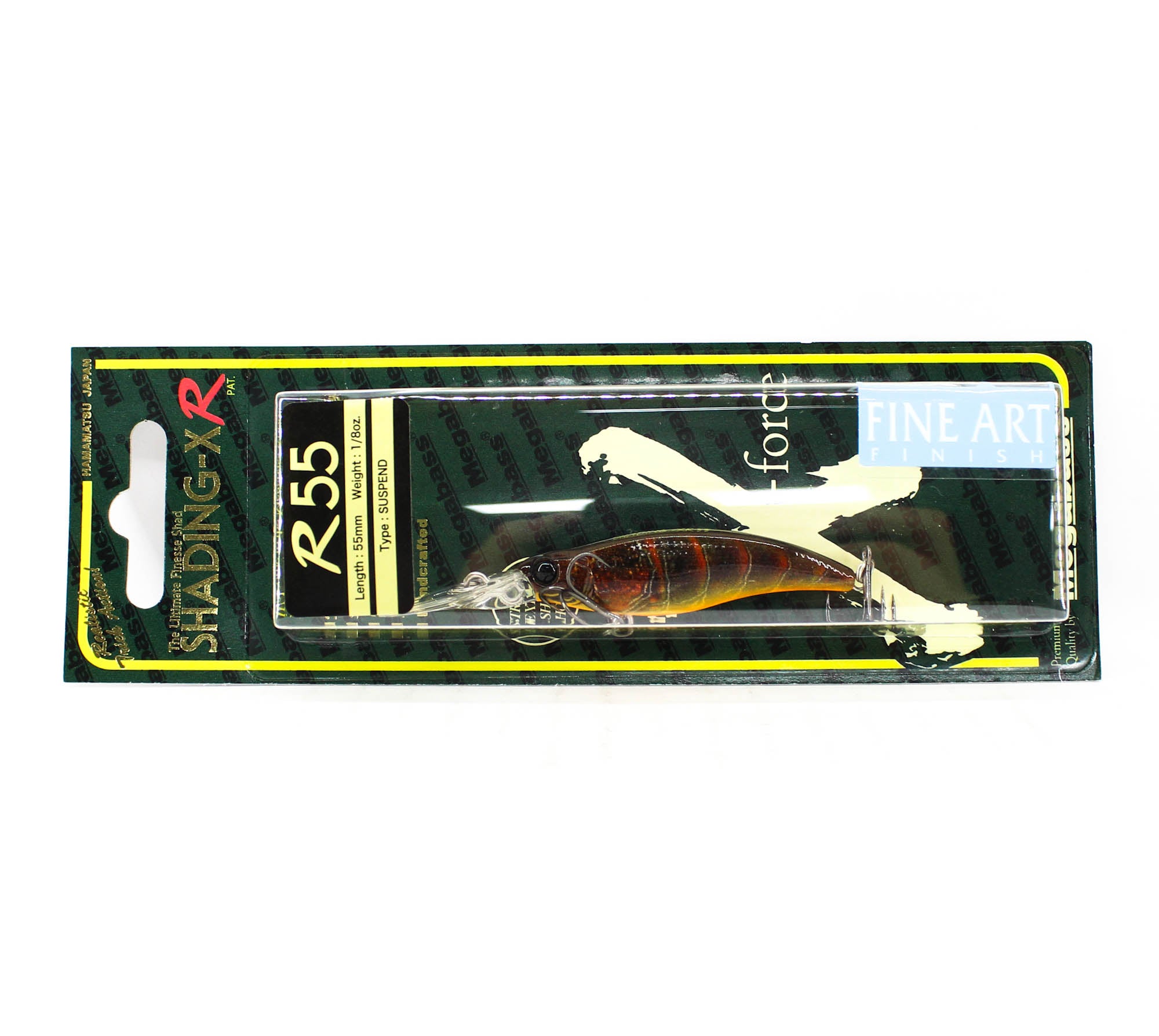 Megabass Shading X 55 R Suspend Lure FA Fire Craw (8200)