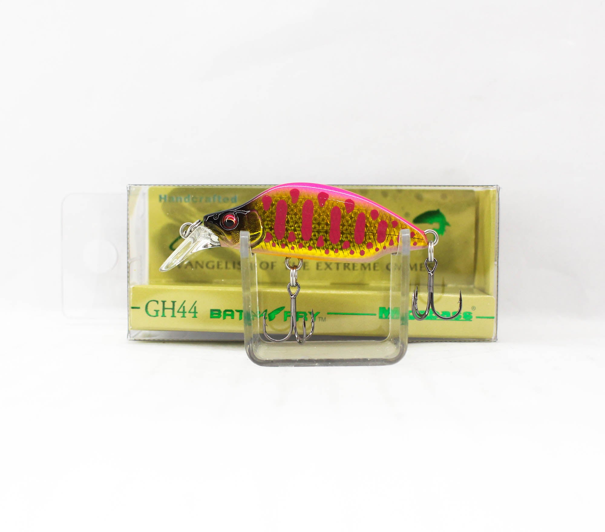 Megabass Great Hunting Butterfly GH44 Sinking Lure DD Pink Back Gold (8620)