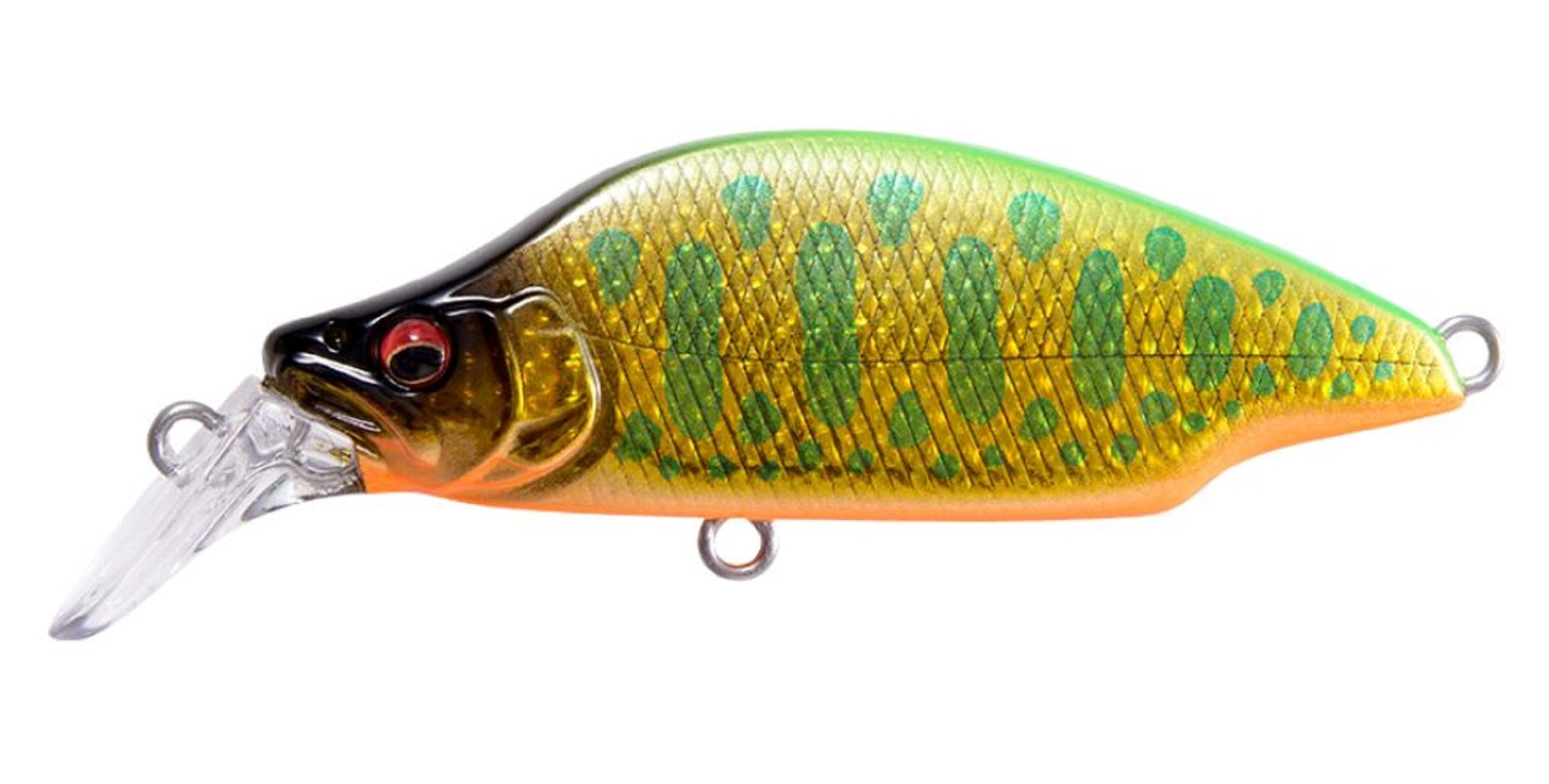 Megabass Great Hunting Butterfly GH52 Sinking Lure Lime Back Gold OB (8750)