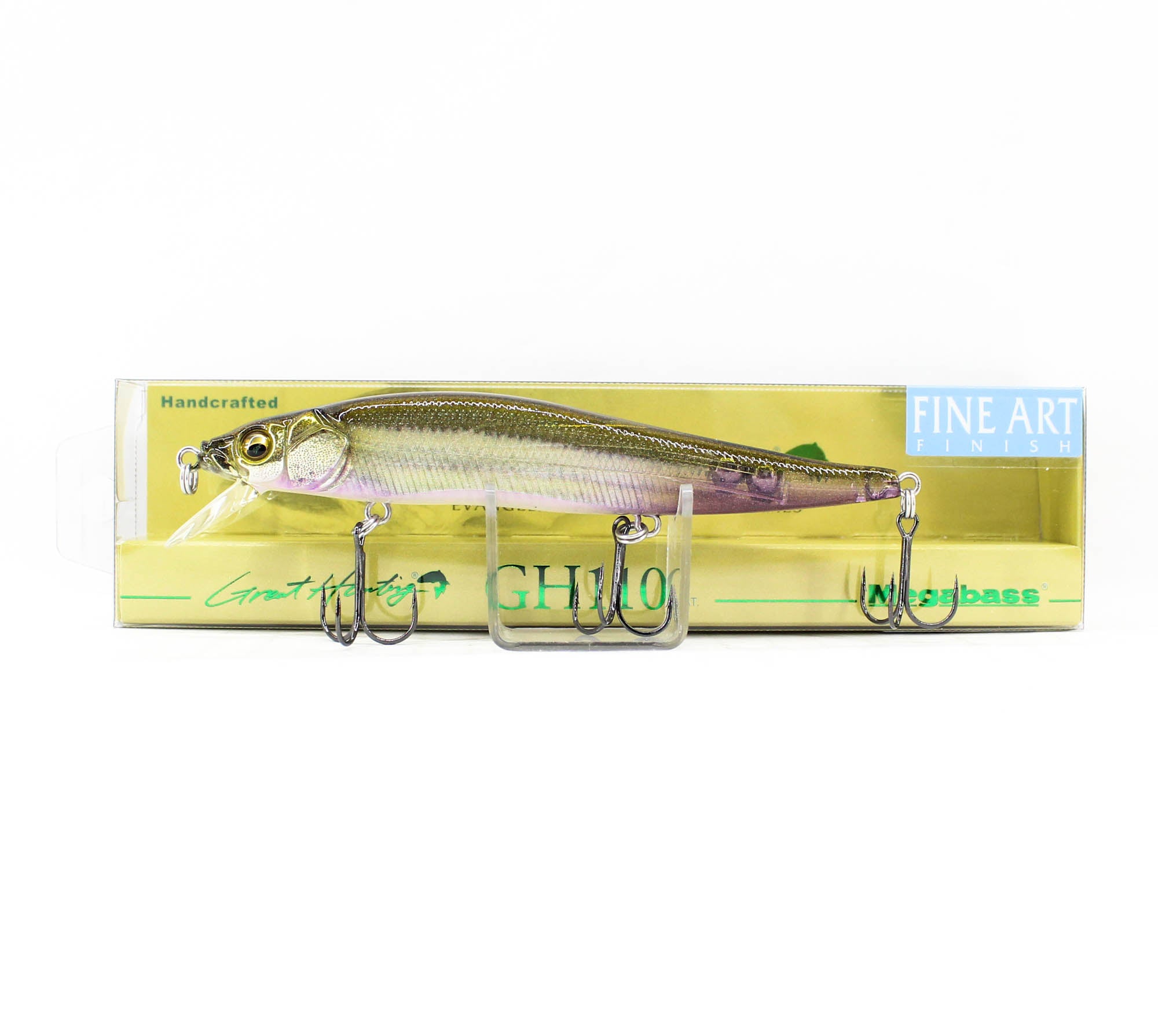 Megabass Great Hunting 110 Floating Lure FA Ghost Wakasagi (9658)