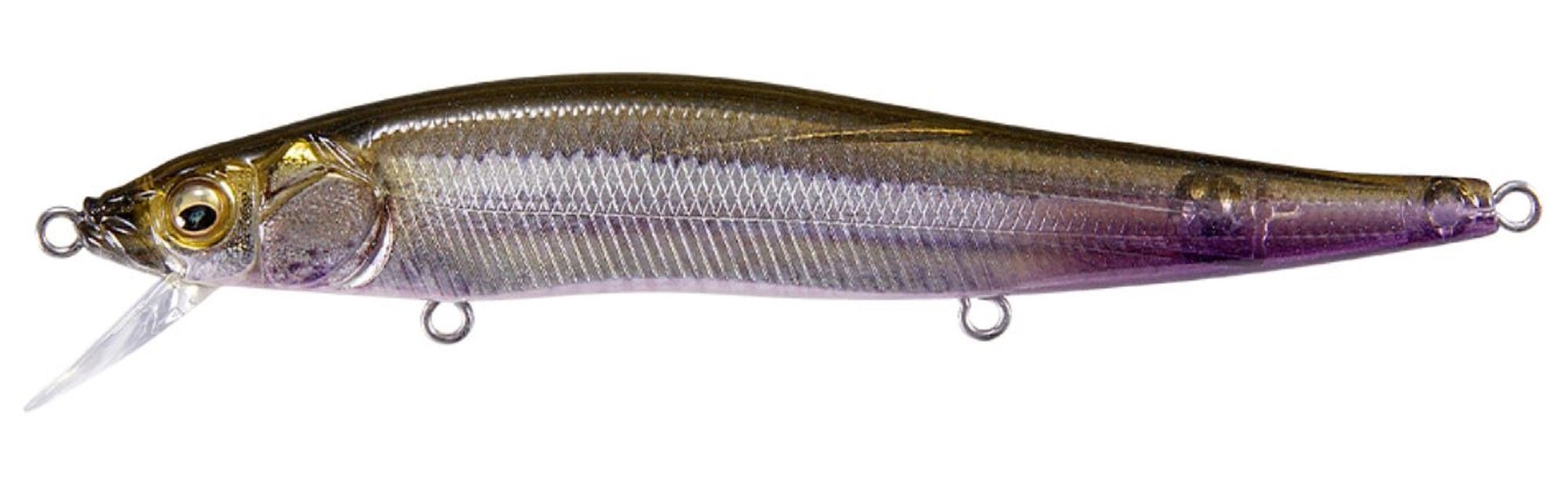 Megabass Great Hunting 110 Floating Lure FA Ghost Wakasagi (9658)