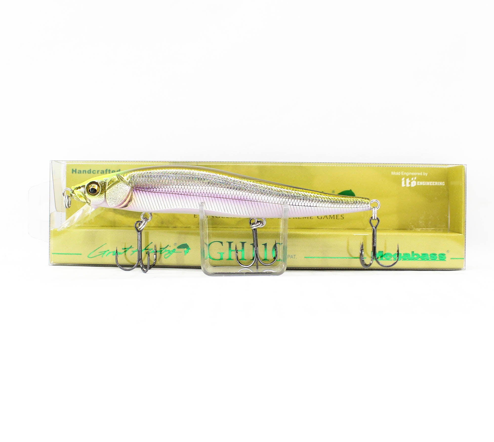 Megabass Great Hunting 110 Floating Lure GC Wakasagi CH (9665)