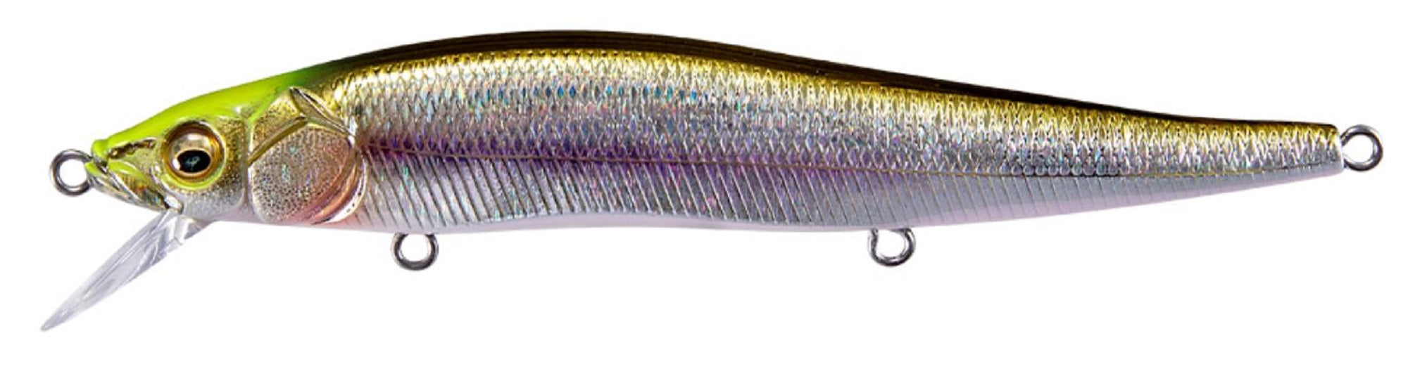 Megabass Great Hunting 110 Floating Lure GC Wakasagi CH (9665)