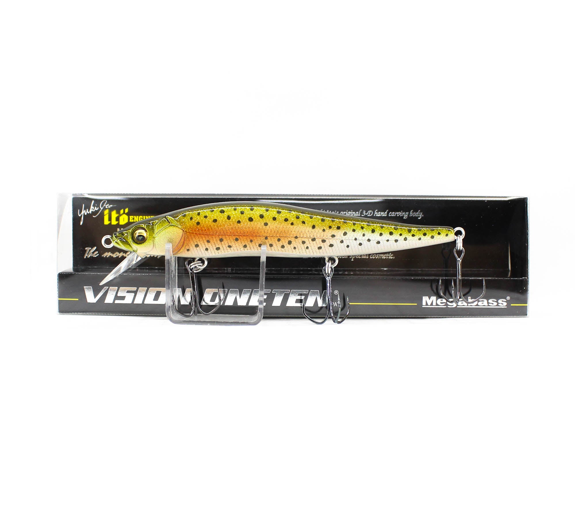 Megabass Vision 110 Oneten Regular Slow Floating Lure GLX Rainbow (0555)