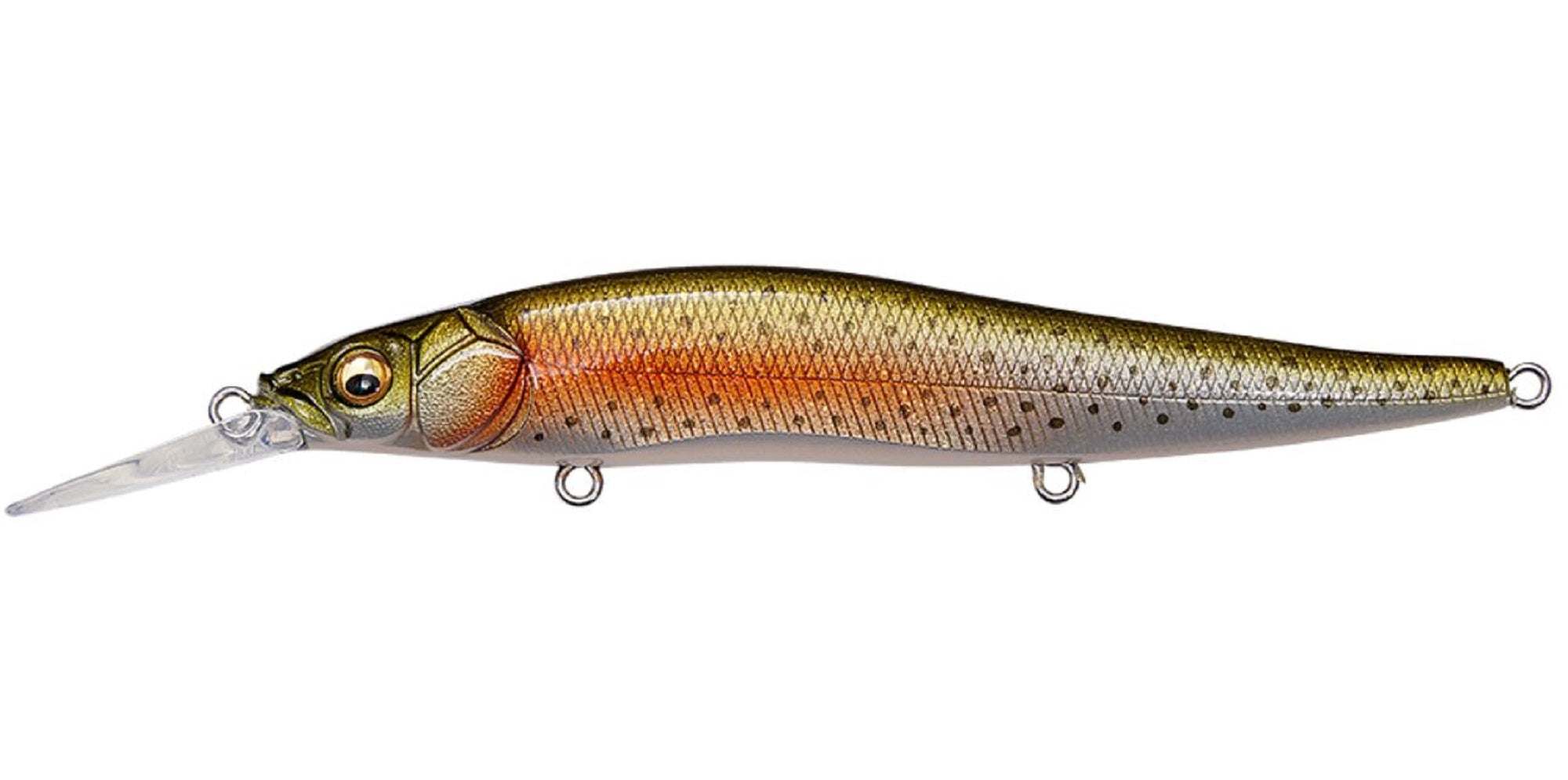 Megabass Vision 110 Oneten 1 Feet Suspend Lure GLX Rainbow (0586)
