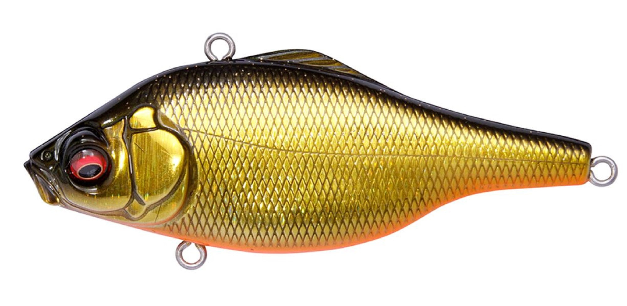 Megabass Vibration-X Ultra Rattle 76 mm 5/8 oz Sinking Lure Kinkuro (1125)
