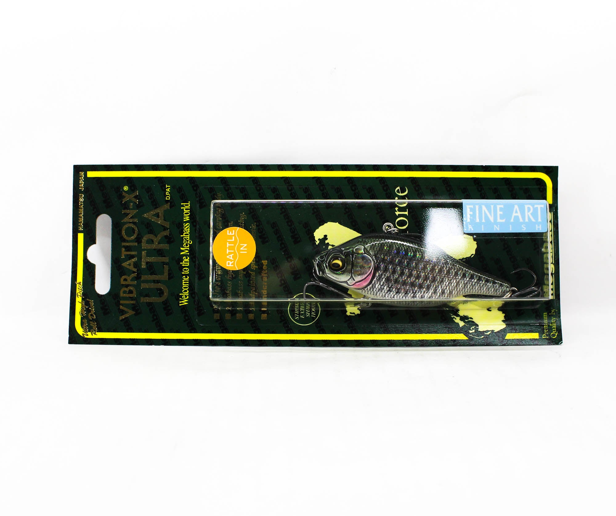 Megabass Vibration-X Ultra Rattle 76 mm 5/8 oz Sinking Lure FA Hera (1149)