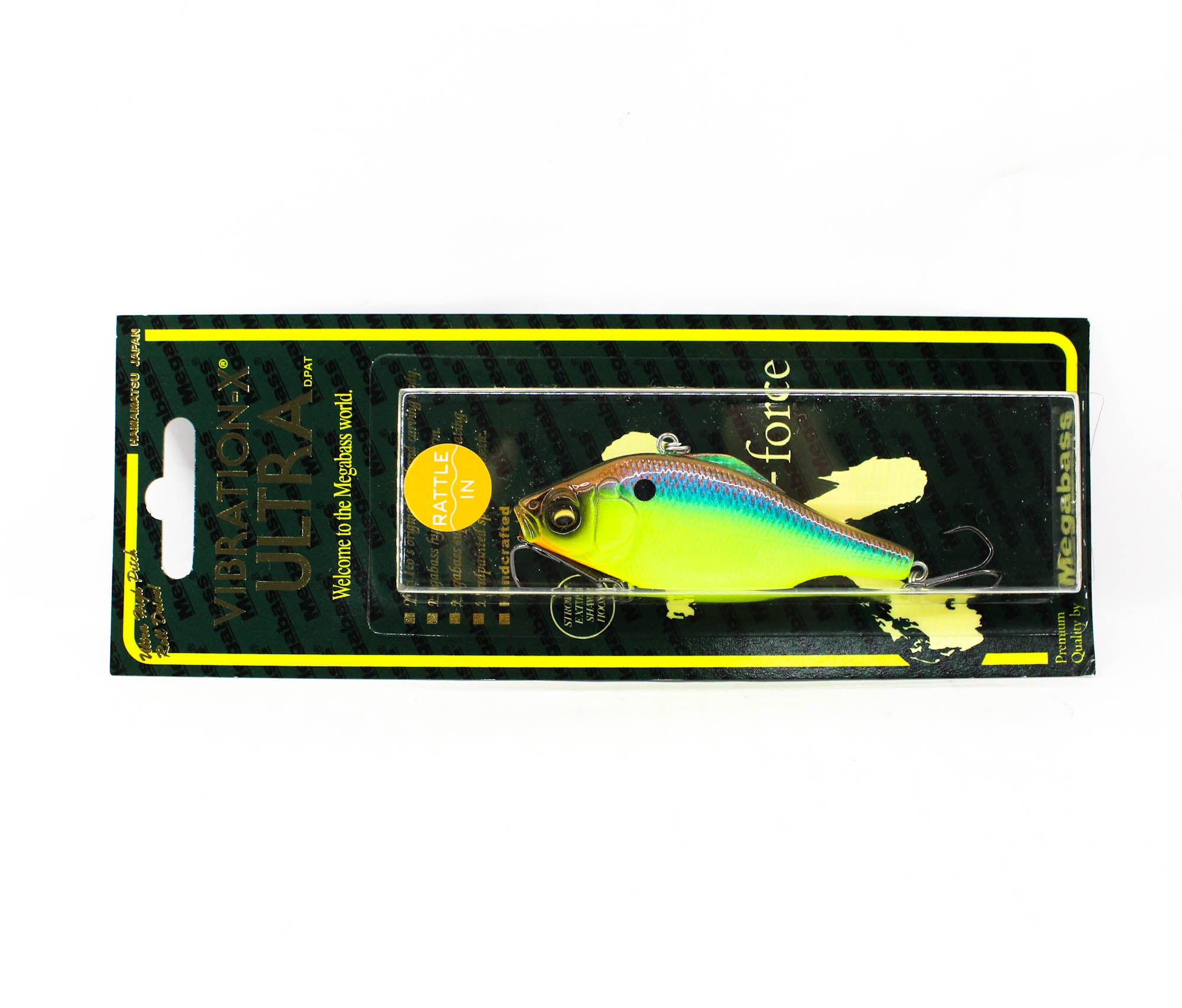 Megabass Vibration-X Ultra Rattle 76 mm 5/8 oz Sinking Lure Bream (1231)