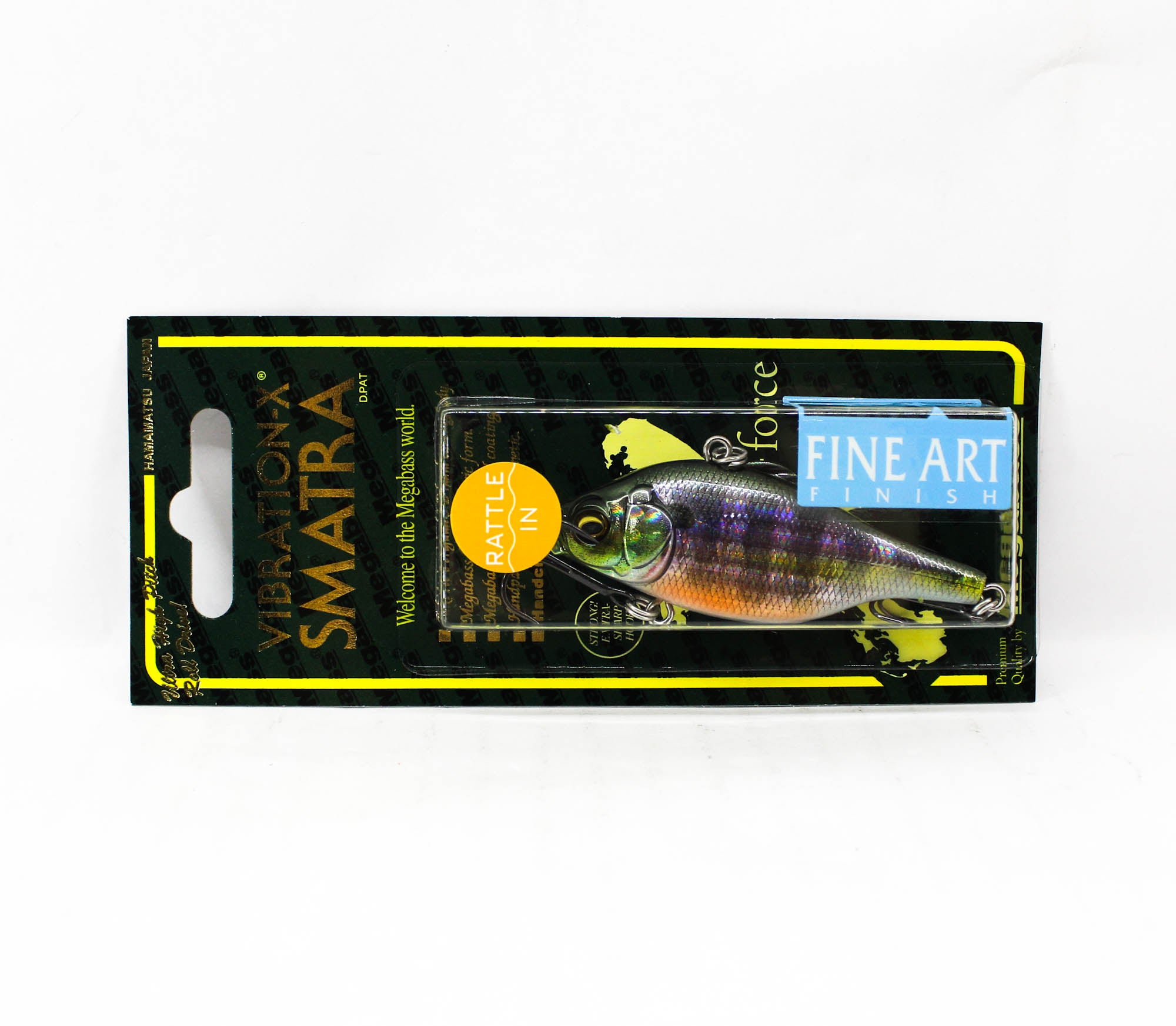 Megabass Vibration-X Smatra Rattle 64.5mm 1/2 oz Sinking Lure FA Gil (1415)