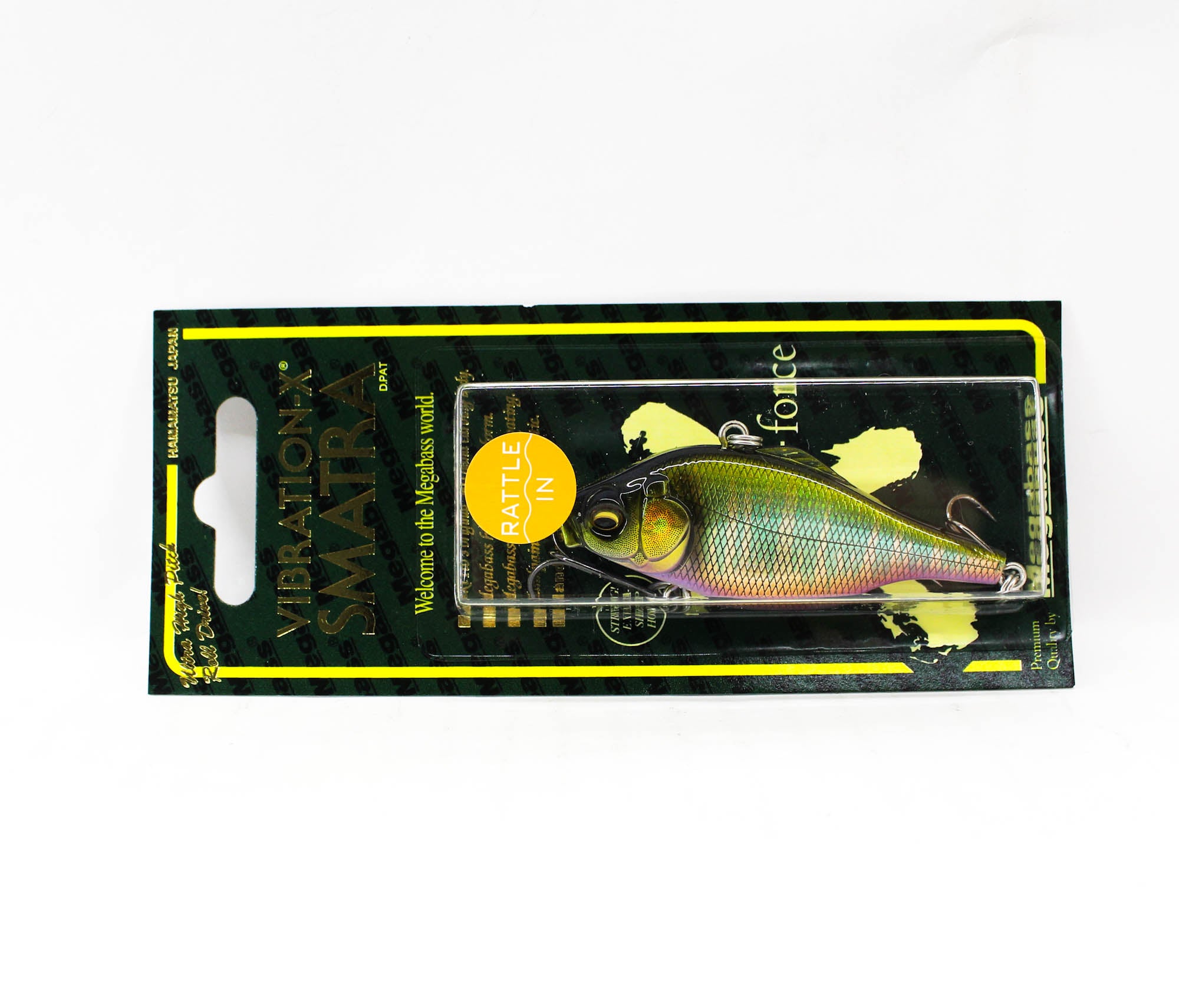Megabass Vibration-X Smatra Rattle 64.5mm 1/2oz Sinking Lure Oikawa (1453)