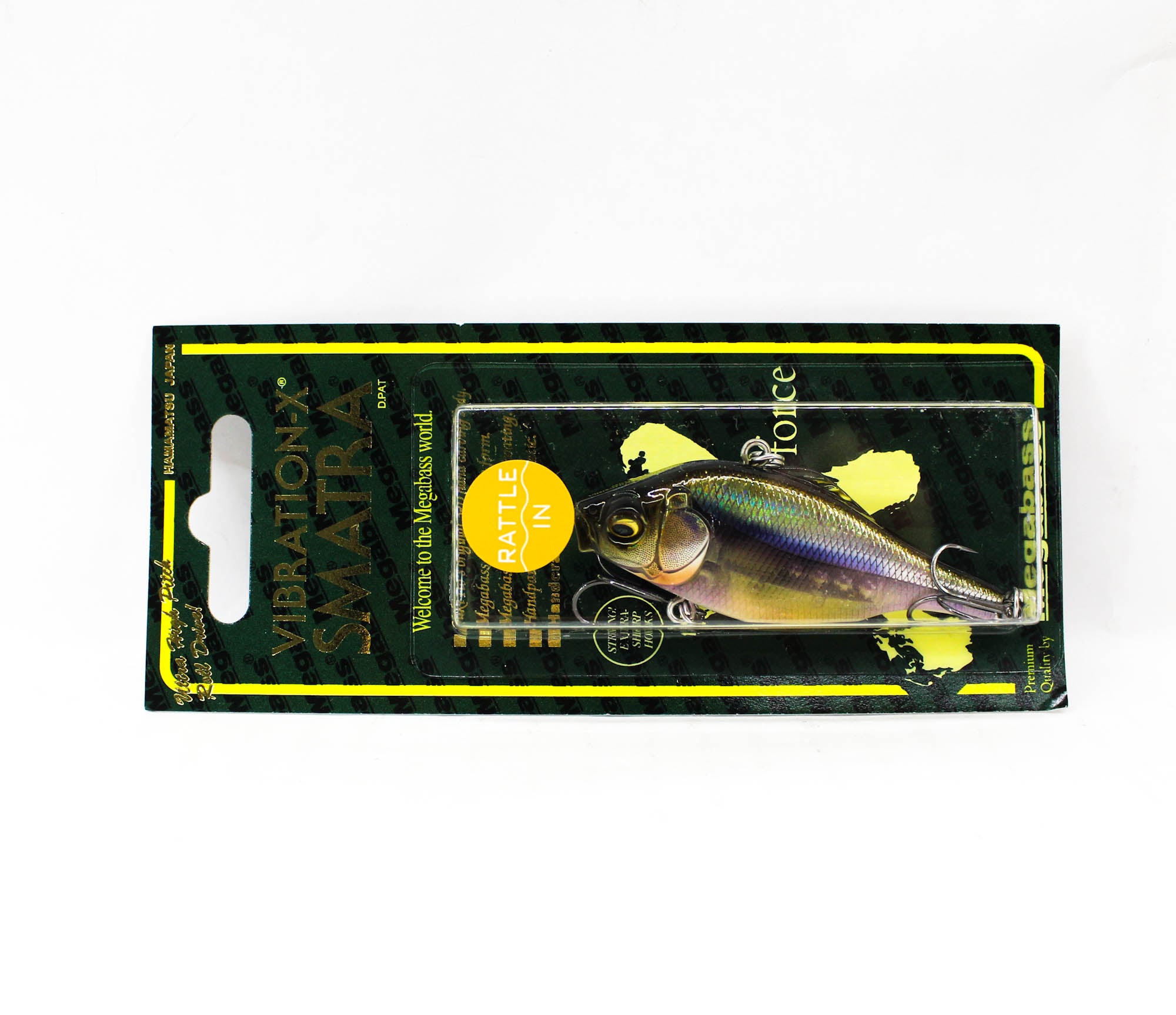Megabass Vibration-X Smatra Rattle 64.5 mm 1/2 oz Sinking Lure ITO (1491)