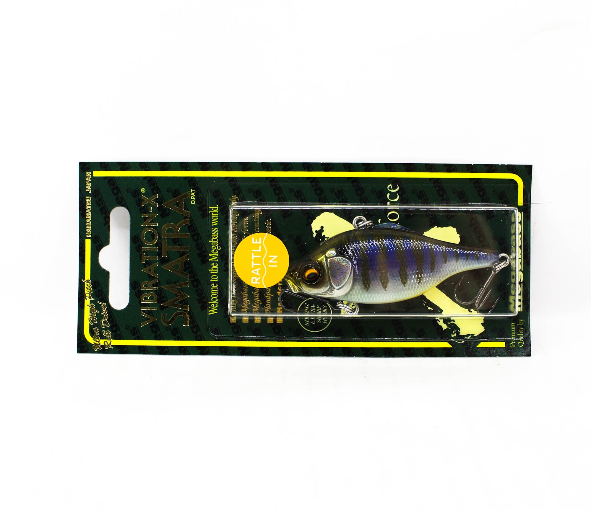 Megabass Vibration-X Smatra Rattle 64.5mm 1/2oz Sinking Lure Gillkk (1507)