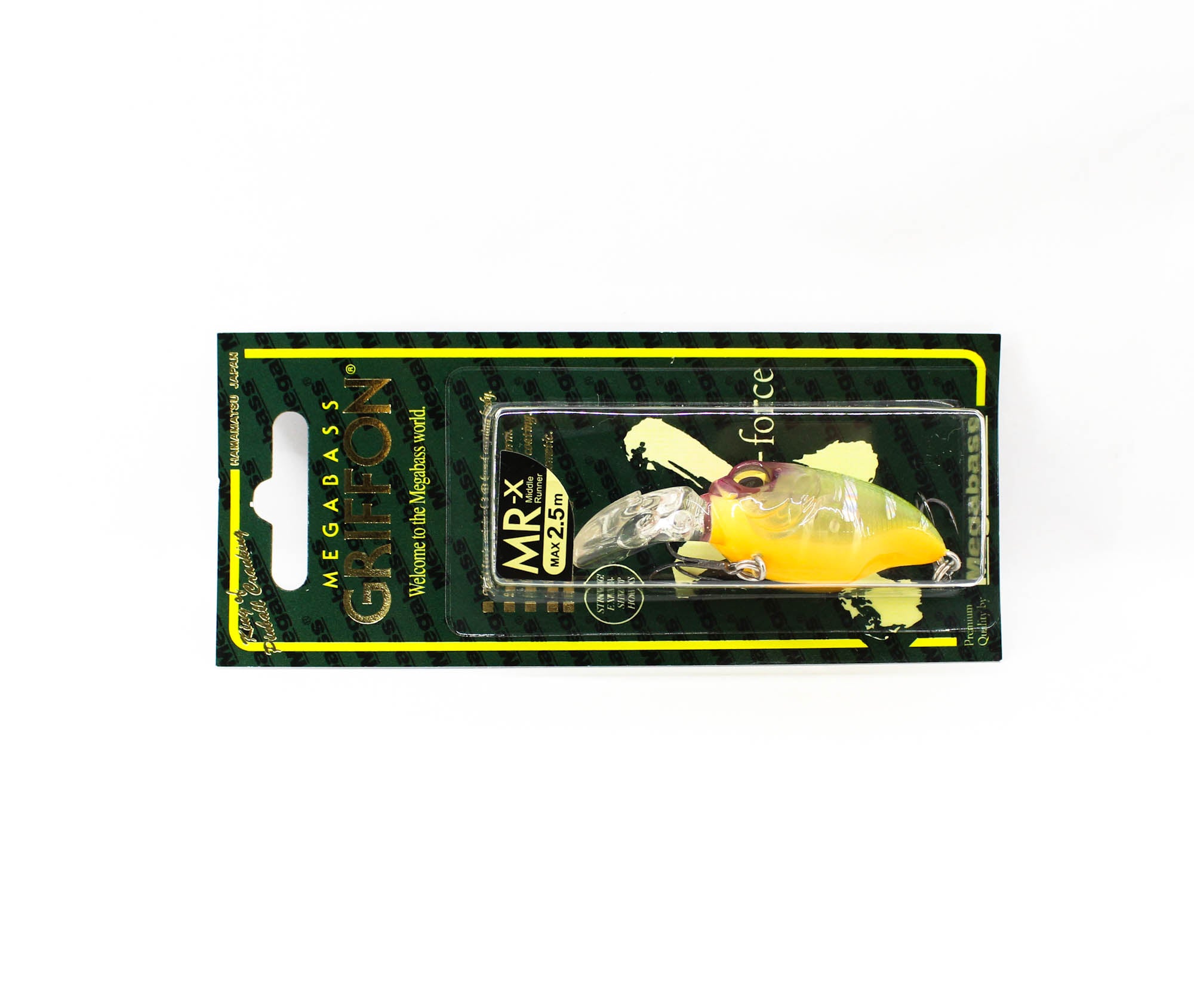 Sale Megabass Griffon MRX 43 mm 1/4 oz Floating Lure Eight Reaction (1989)