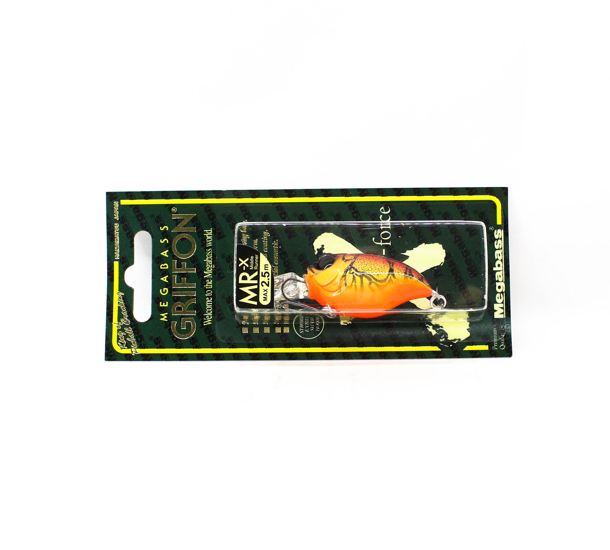 Sale Megabass Griffon MRX 43 mm 1/4 oz Floating Lure Wild Craw (2023)