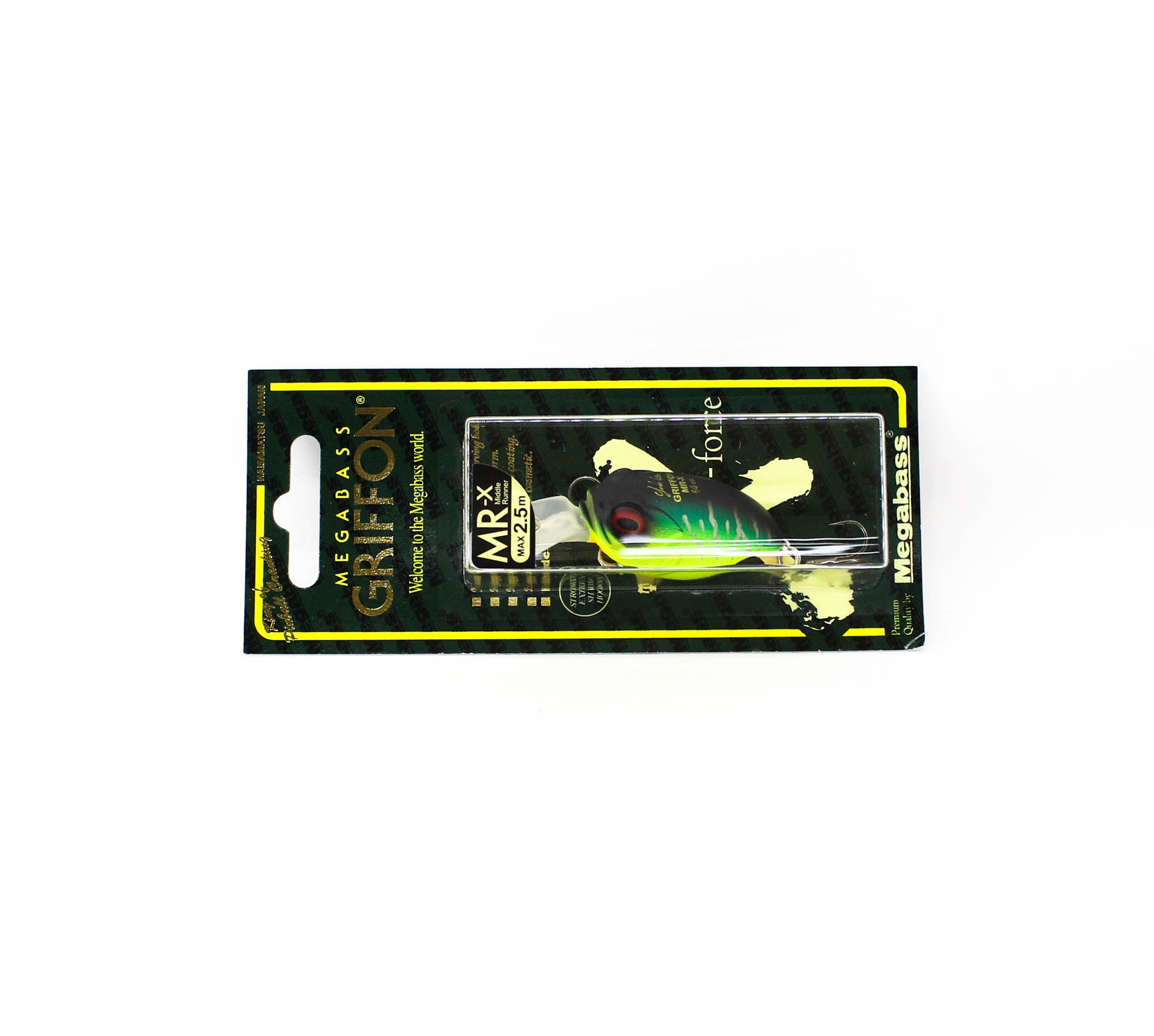 Sale Megabass Griffon MRX 43 mm 1/4 oz Floating Lure Mat Tiger (2085)