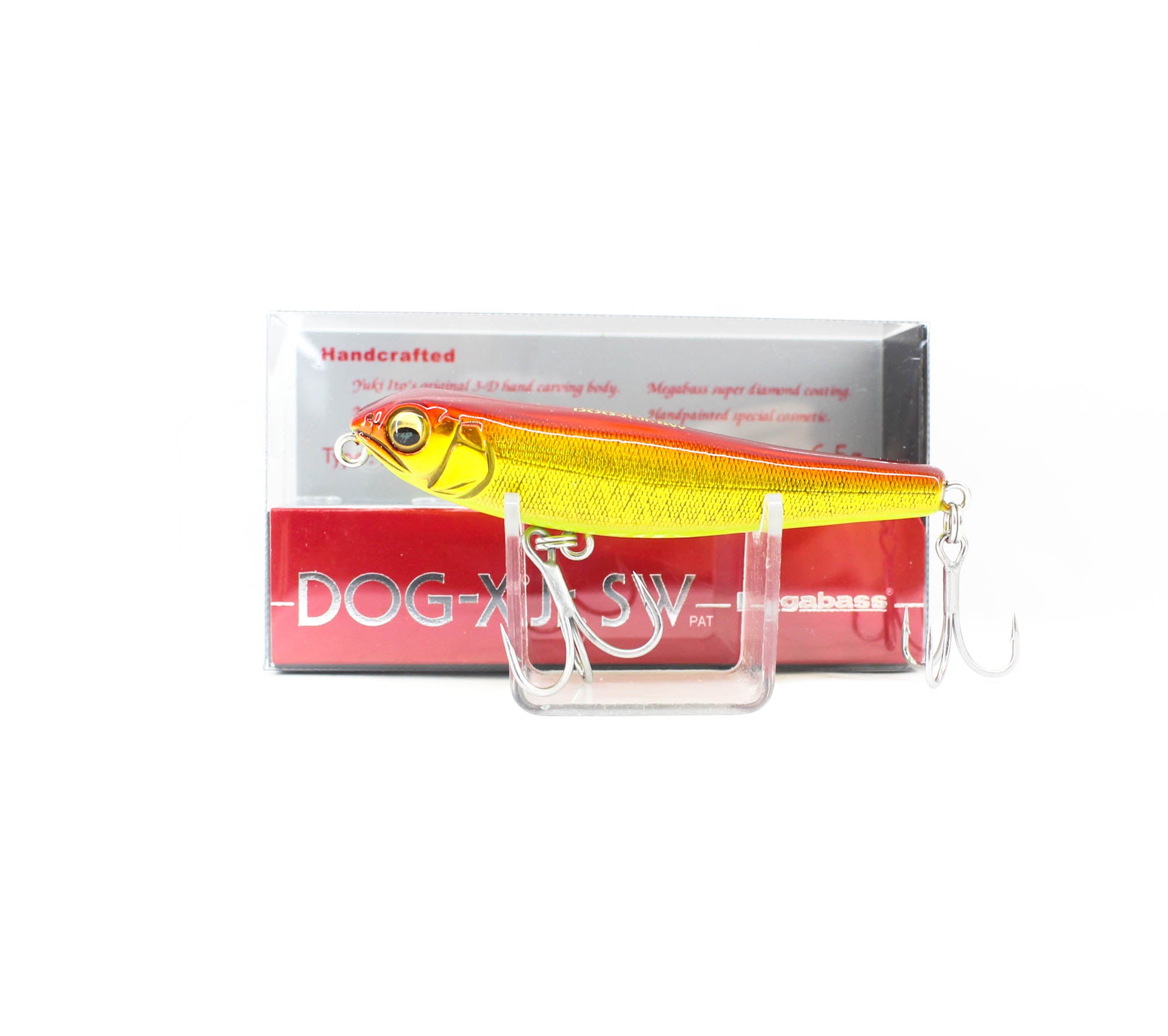 Megabass Dog X JR SW 71 mm 6.5 grams Floating Lure GG Akakin CB (2139)