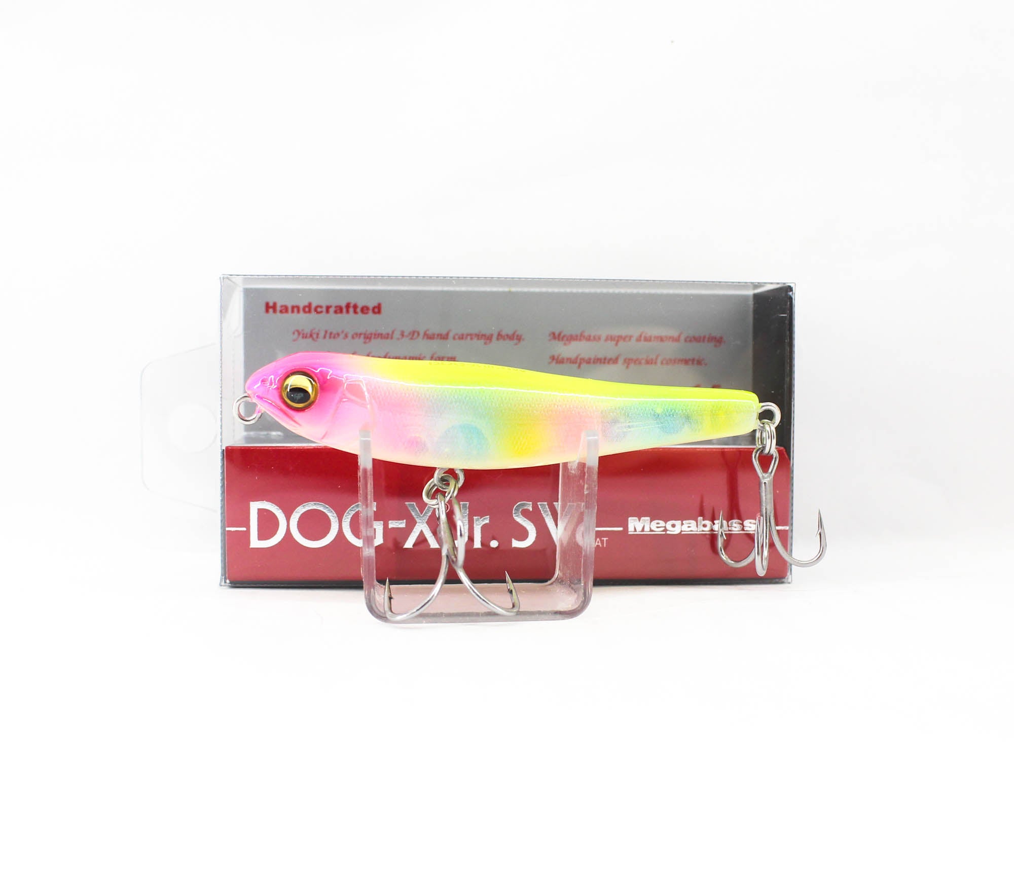 Megabass Dog X JR SW 71 mm 6.5 grams Floating Lure PH Ghost Candy (2177)