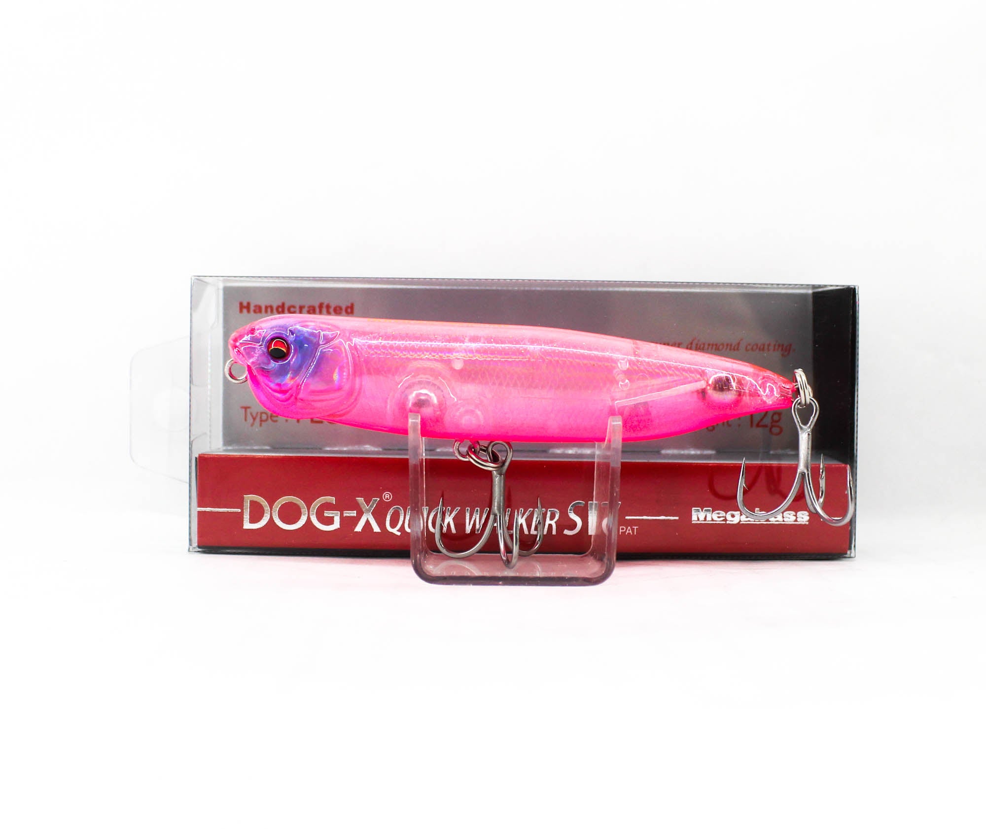 Megabass Dog X Quick Walker SW 87 mm 12 grams Floating Lure Pink (2290)