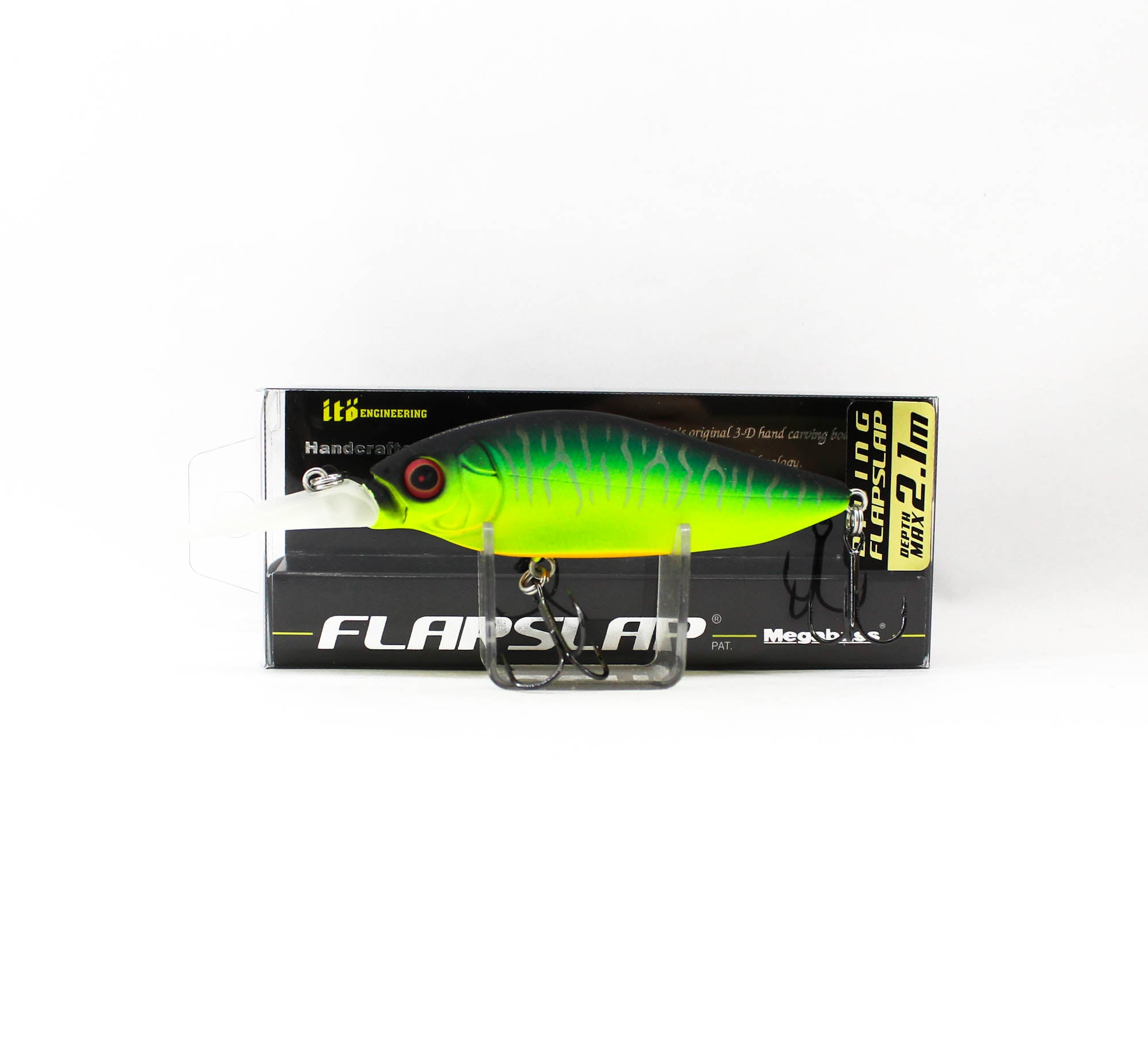 Megabass Flap Slap Diving SP C 77 mm 3/8 oz Floating Lure Mat Tiger (3686)