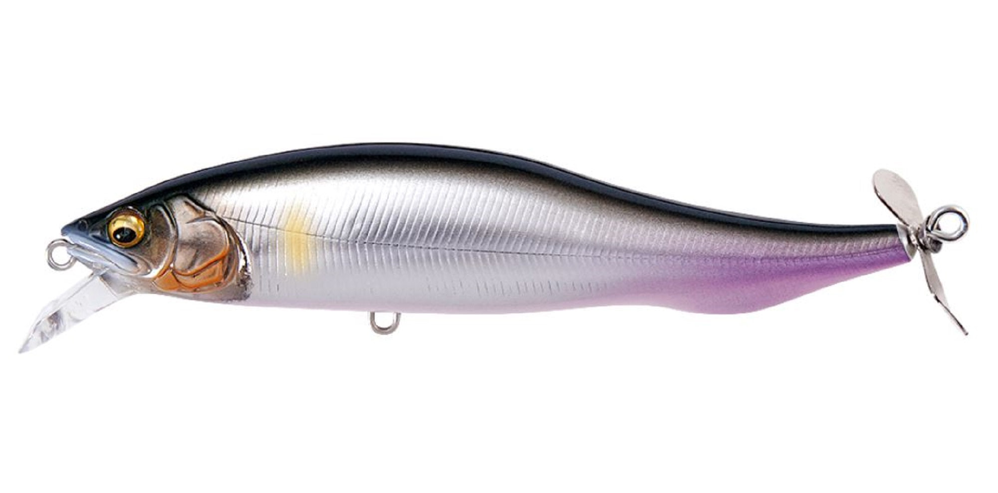 Megabass Prop Darter 106 Floating Lure AL Biwako Ayu (4003)