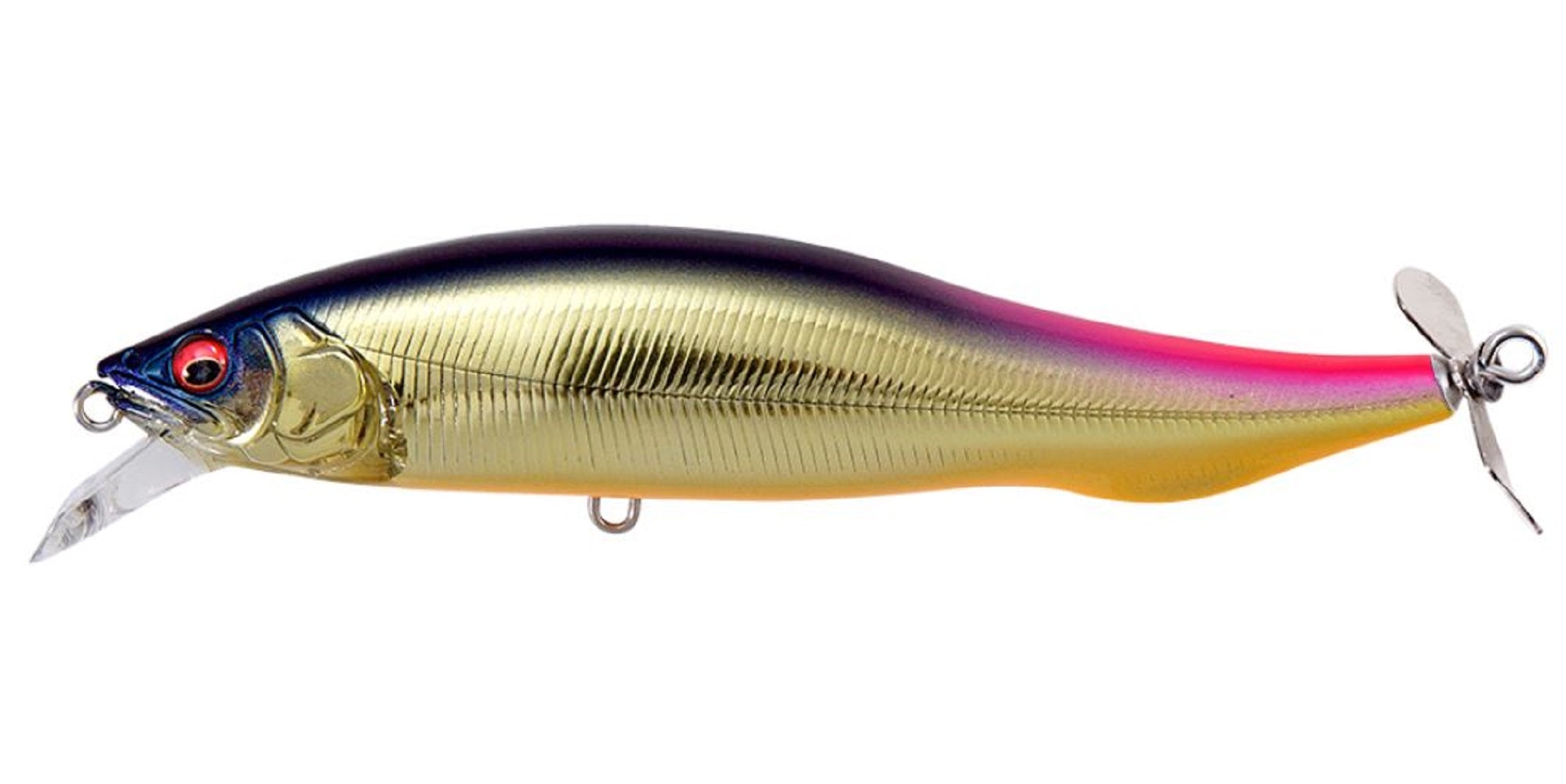 Megabass Prop Darter 106 Floating Lure M Champagne Kinkuro PS (4041)