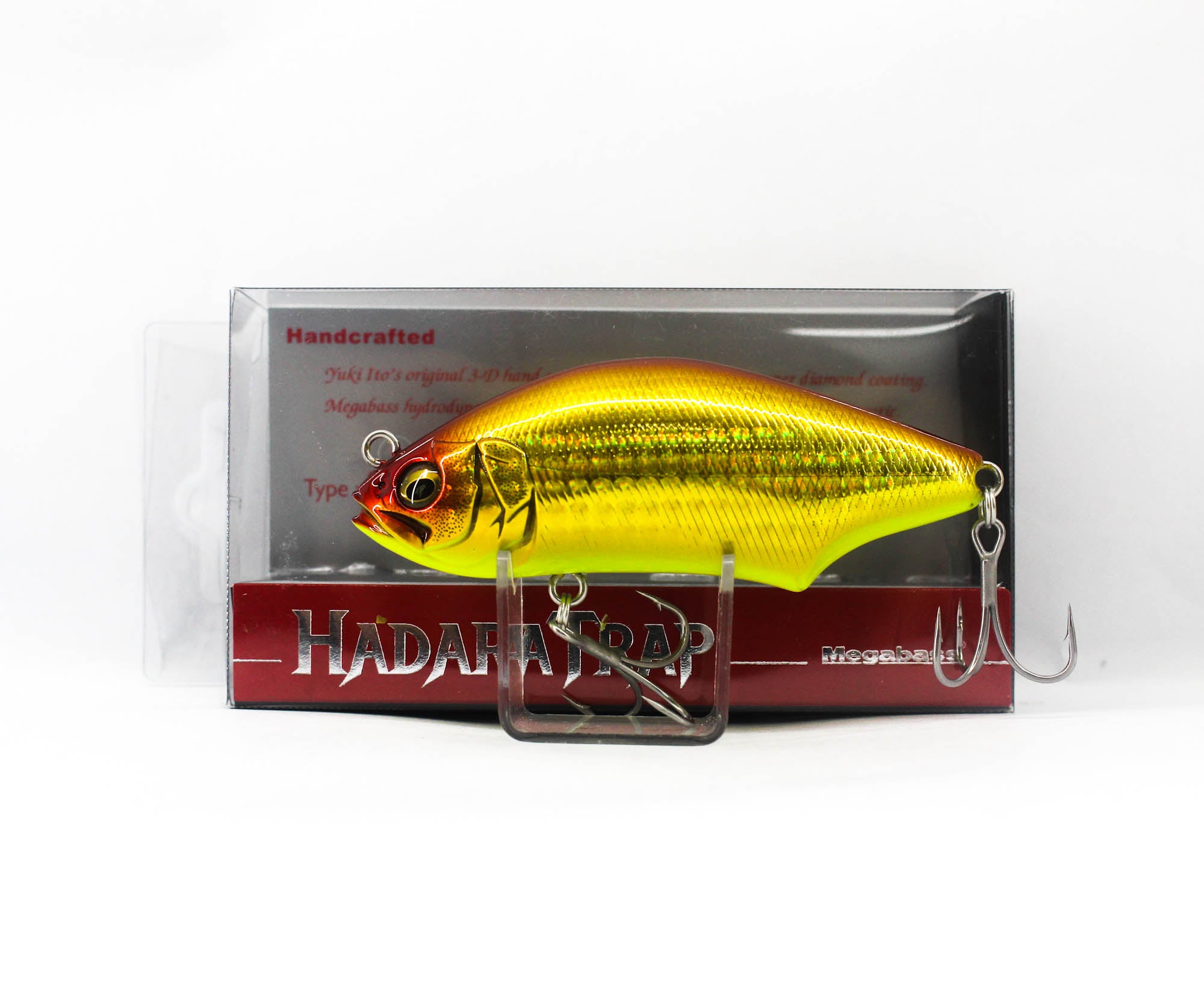 Megabass Hadara Trap 86mm Sinking Lure GG Akakin CB (6403)