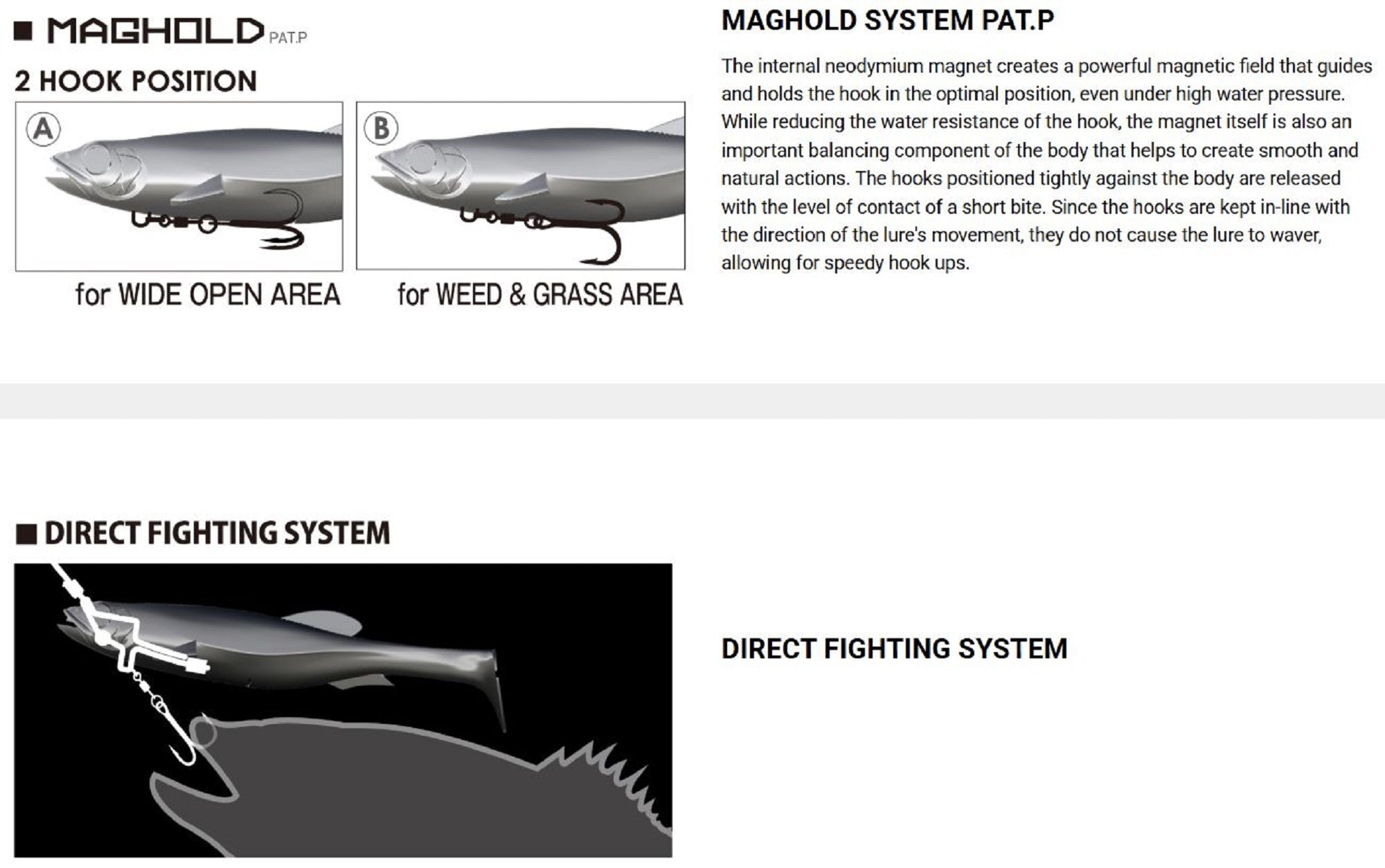 Megabass Soft Lure Mag Draft 5 Inch Sinking Lure Hiuo (8230)