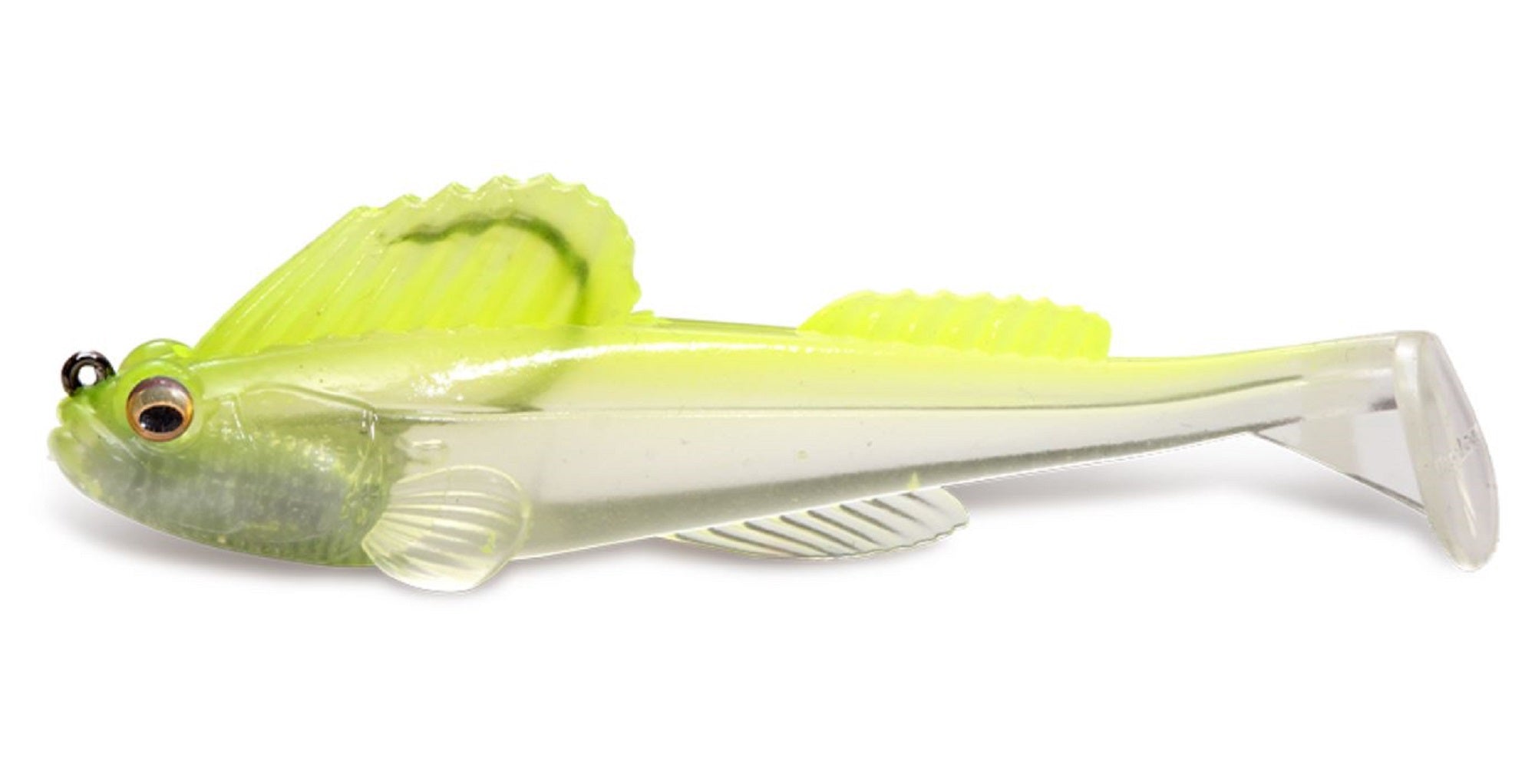 Megabass Soft Lure Dark Sleeper 4.5 Inch 3/4 oz Clear Chart (2756)