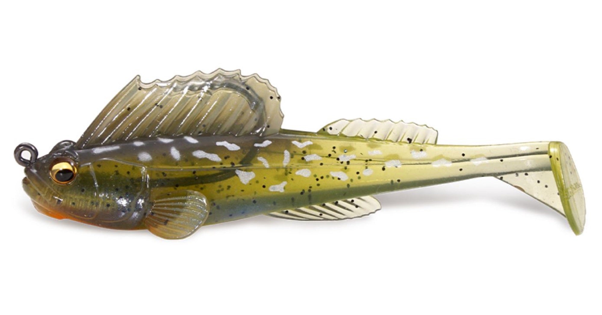 Megabass Soft Lure Dark Sleeper 4.5 Inch 3/4 oz Watermelon Gori (2770)