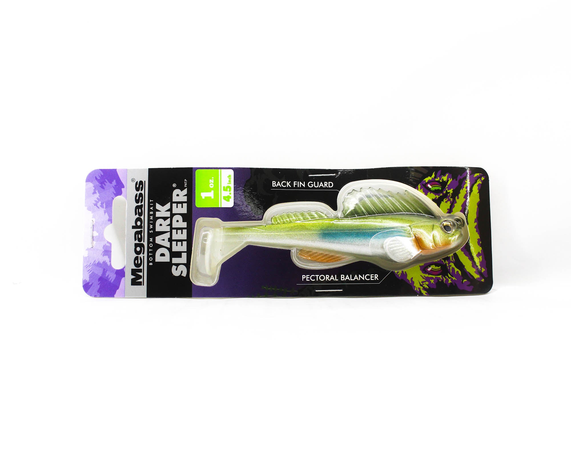 Megabass Soft Lure Dark Sleeper 4.5 Inch 1 oz Hanahaze (2824)