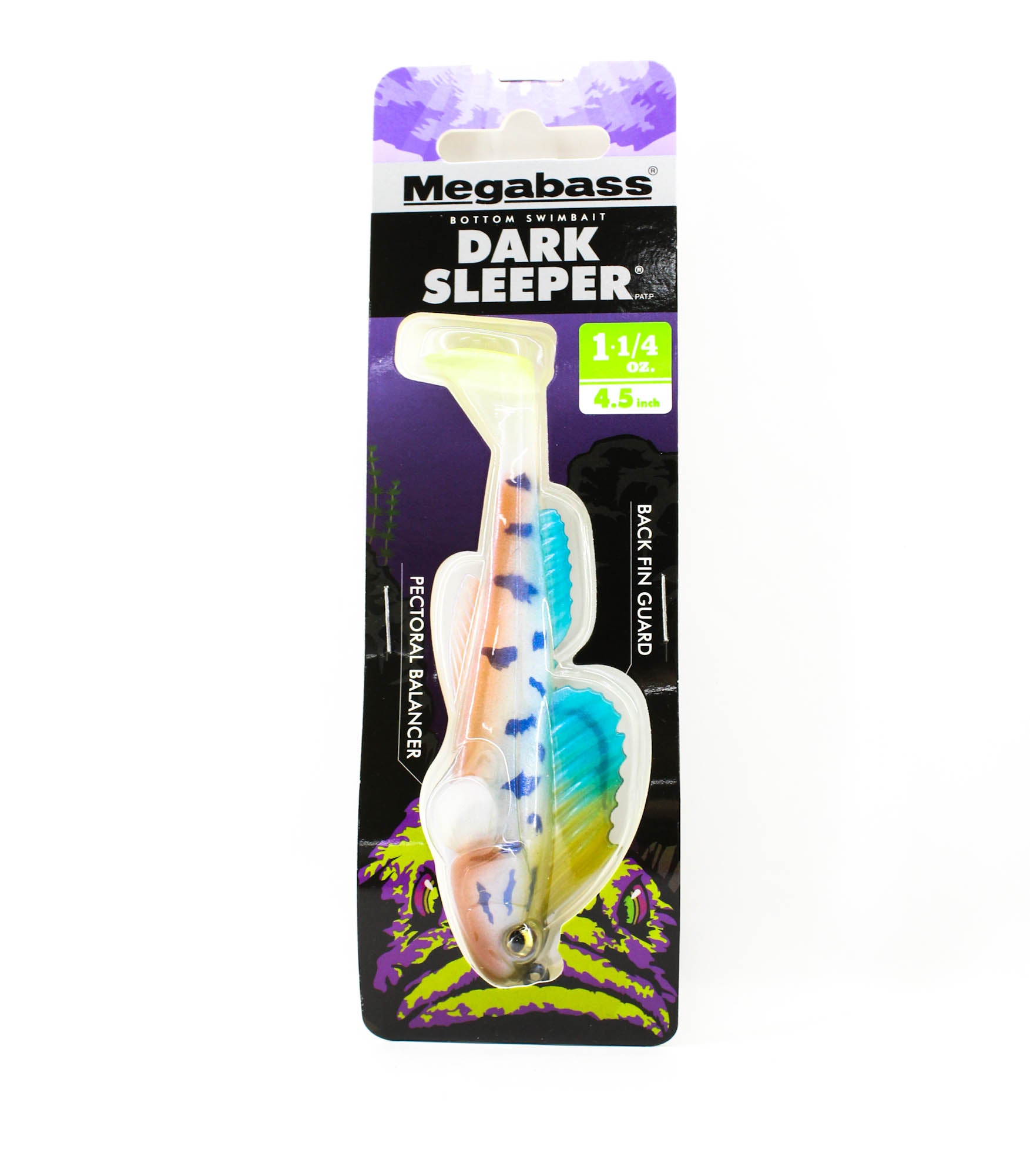 Megabass Soft Lure Dark Sleeper 4.5 Inch 1.1/4 oz Biwako (2923)