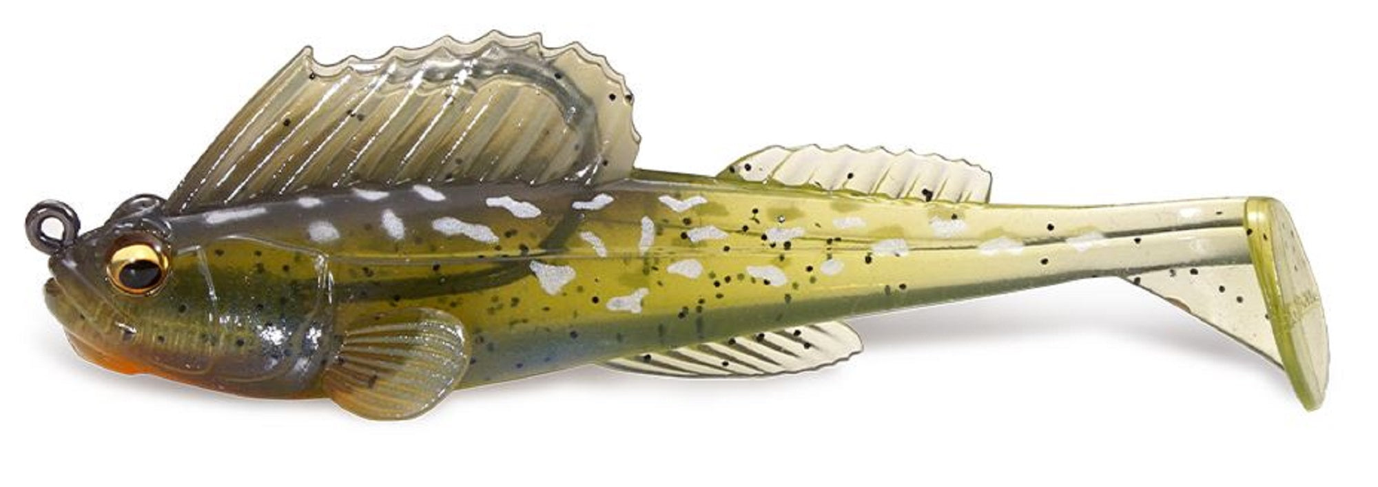 Megabass Soft Lure Dark Sleeper 3 Inch 3/8 oz Water melon (3074)