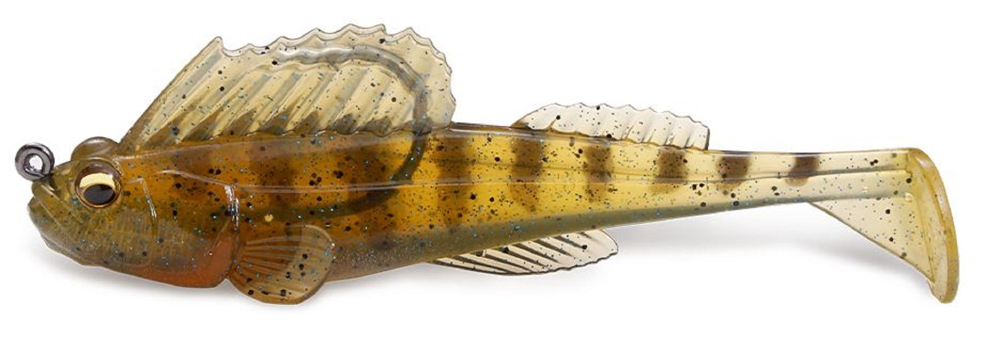Megabass Soft Lure Dark Sleeper 3 Inch 3/4 oz Swallowtail (3104)