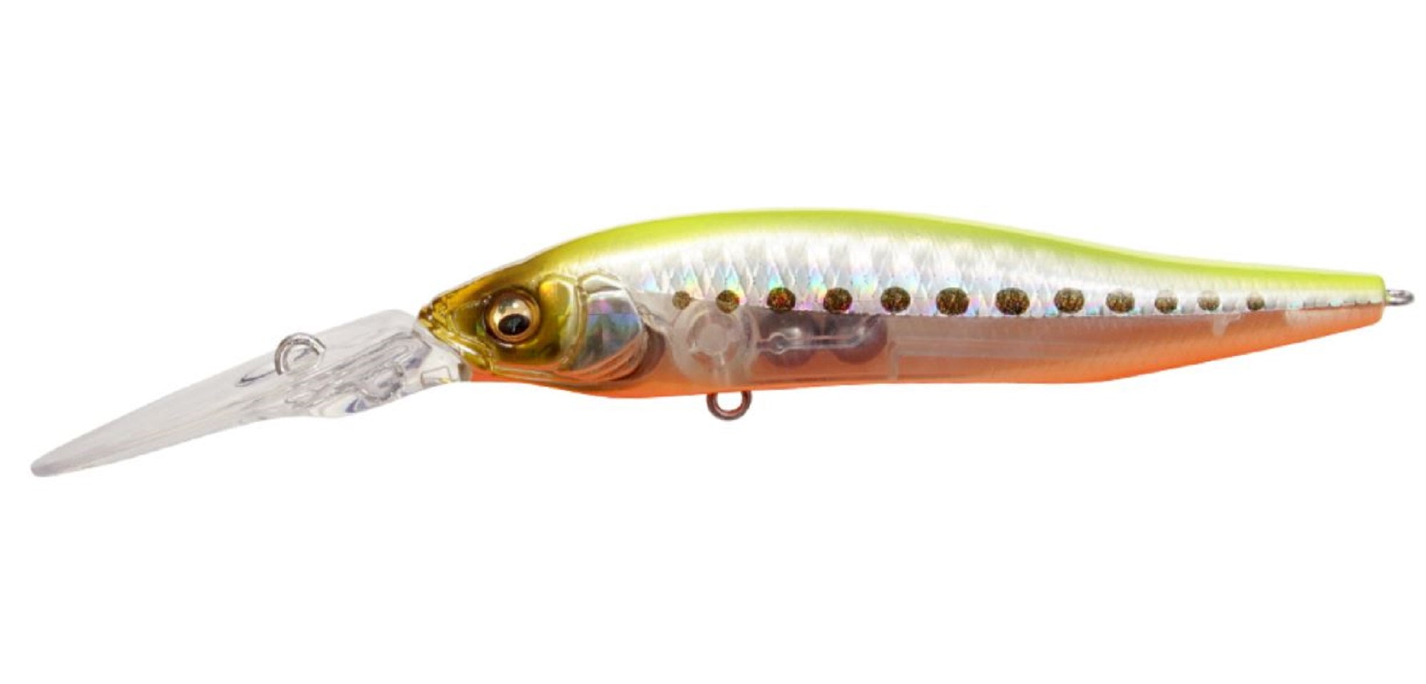 Megabass X-Nanahan +2 SW 75 mm 1/4 oz Floating Lure Iwashi OB (3814)