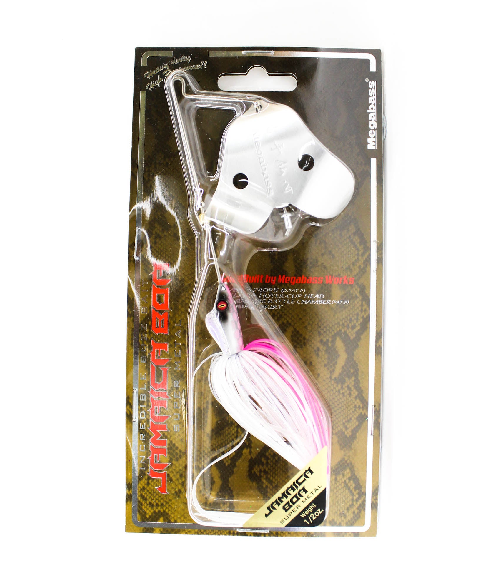 Megabass Jamaica Boa 1/2 oz Buzzbait Sinking Lure Candy Viper (4217)