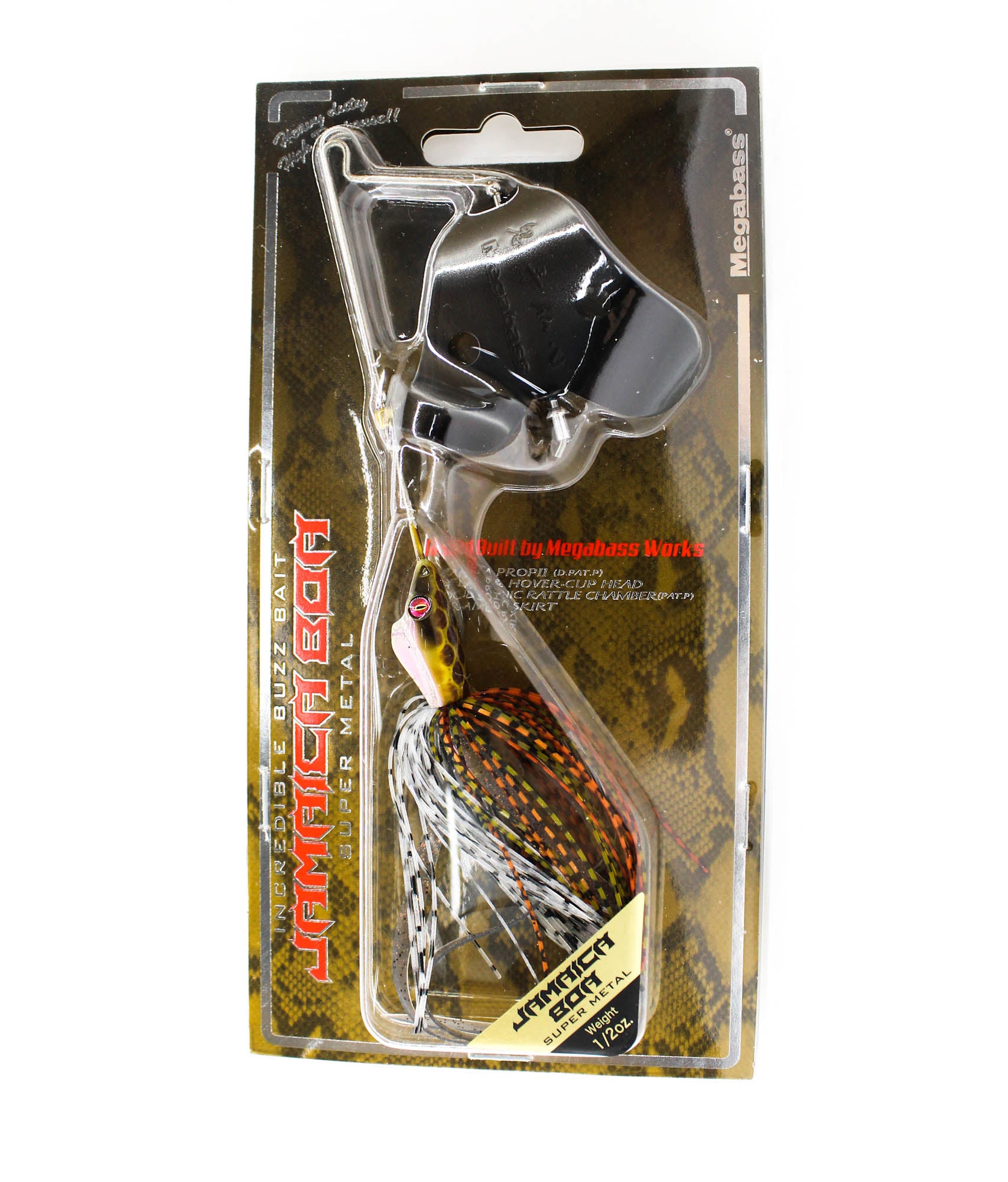 Megabass Jamaica Boa 1/2 oz Buzzbait Sinking Lure Jamaica Boa (4248)