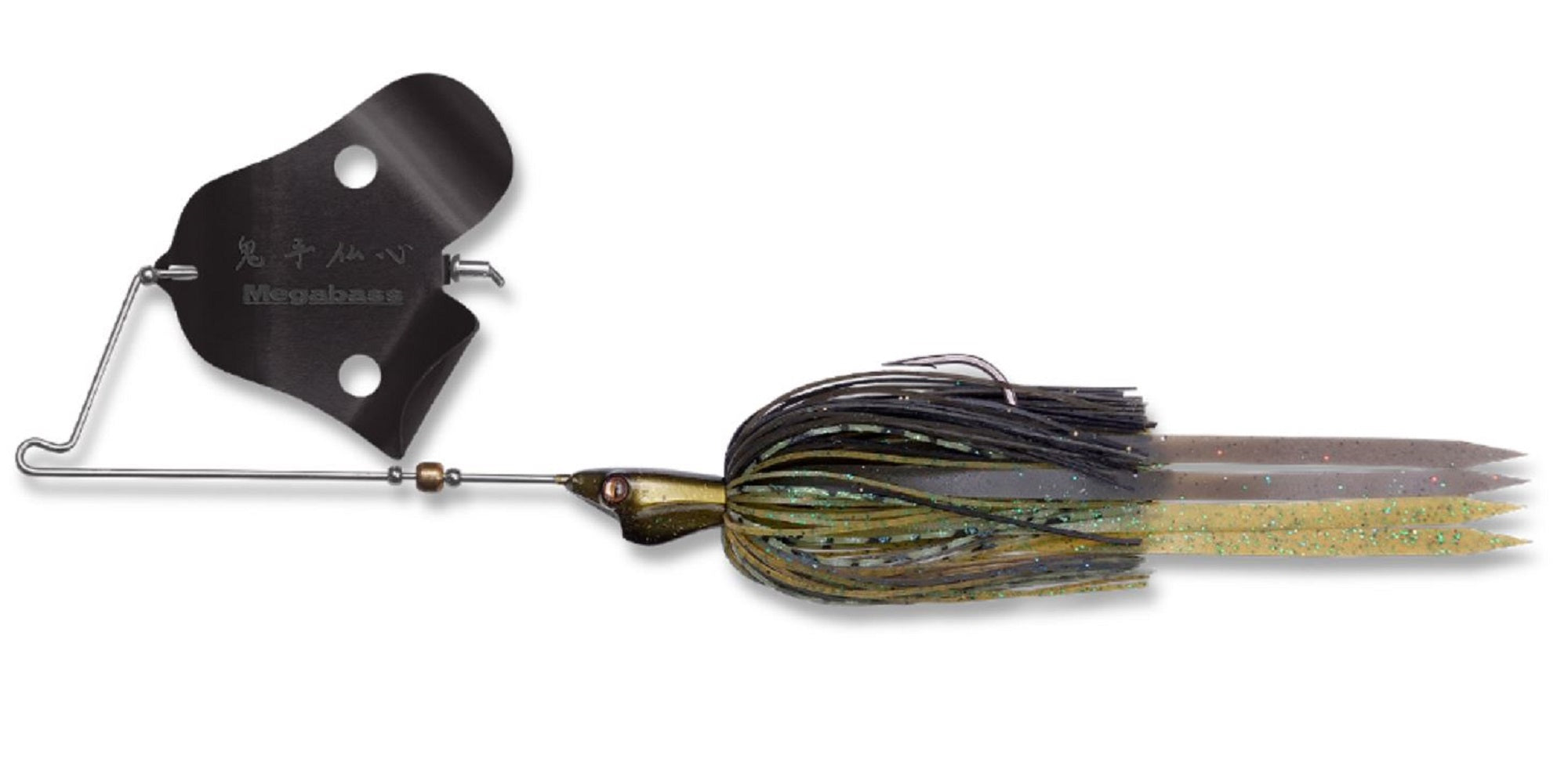 Megabass Jamaica Boa 1/2 oz Buzzbait Sinking Lure Green Pumpkin (4286)