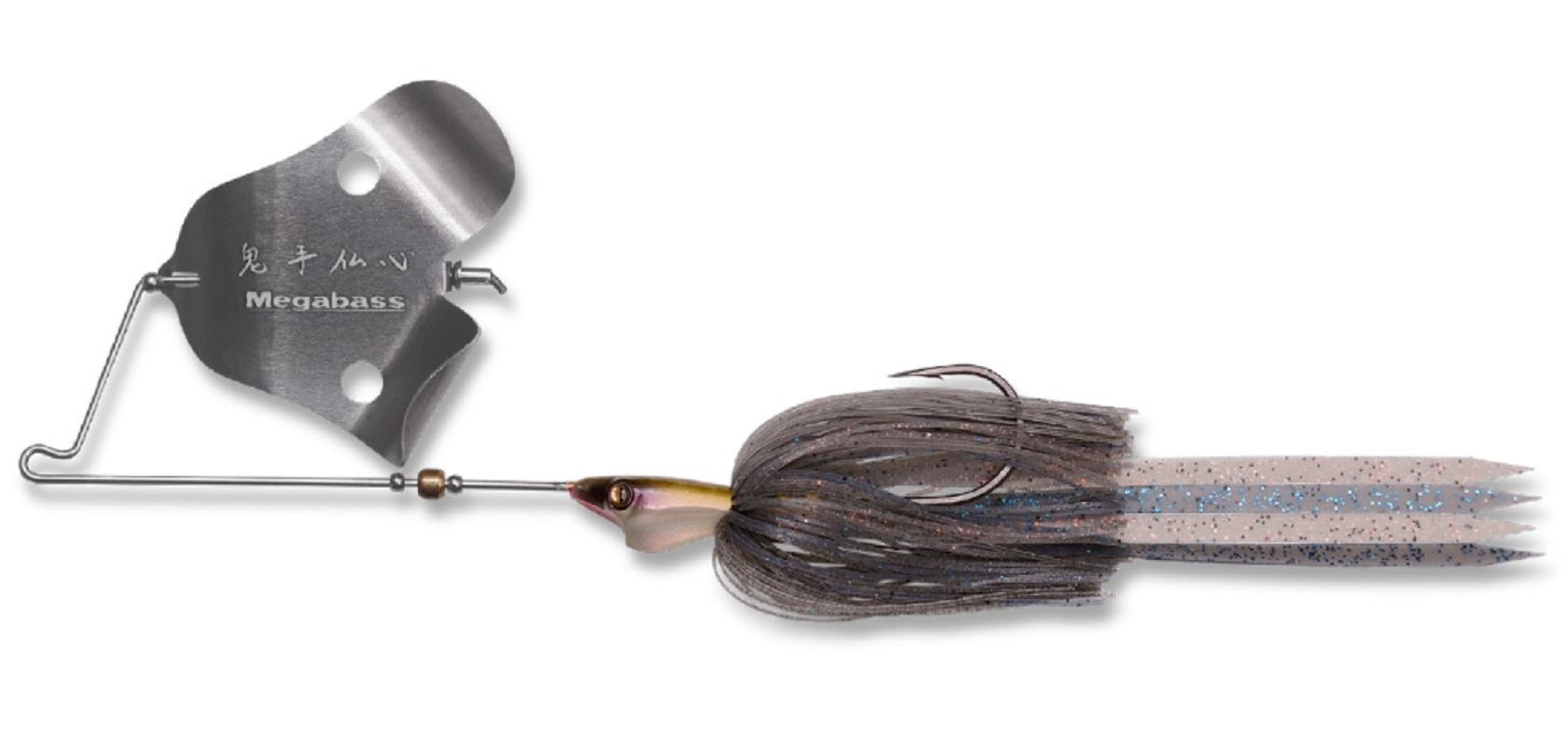 Megabass Jamaica Boa 1/2 oz Buzzbait Sinking Lure Ghost Smoke (4293)