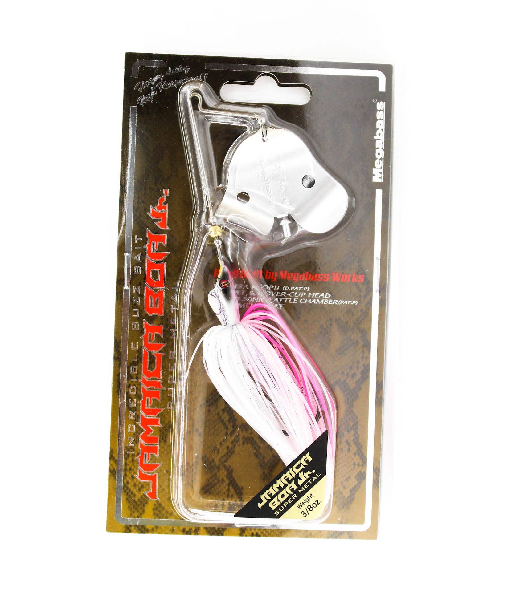 Megabass Jamaica Boa JR 3/8 oz Buzzbait Sinking Lure Candy Viper (4507)