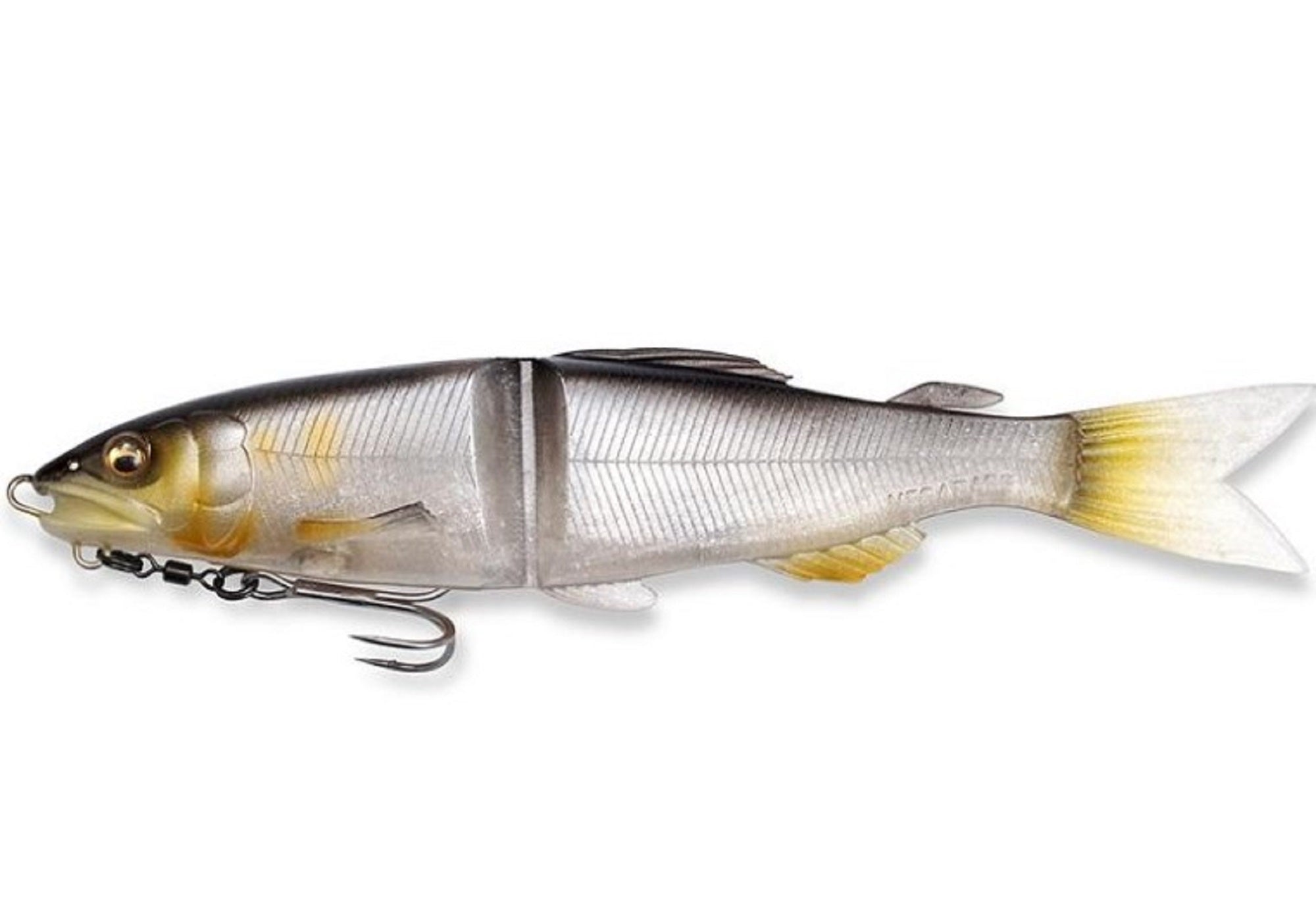 Megabass Soft Lure Mag Draft Ayu 7 Inch Sinking Lure Brillant Ayu (4828)