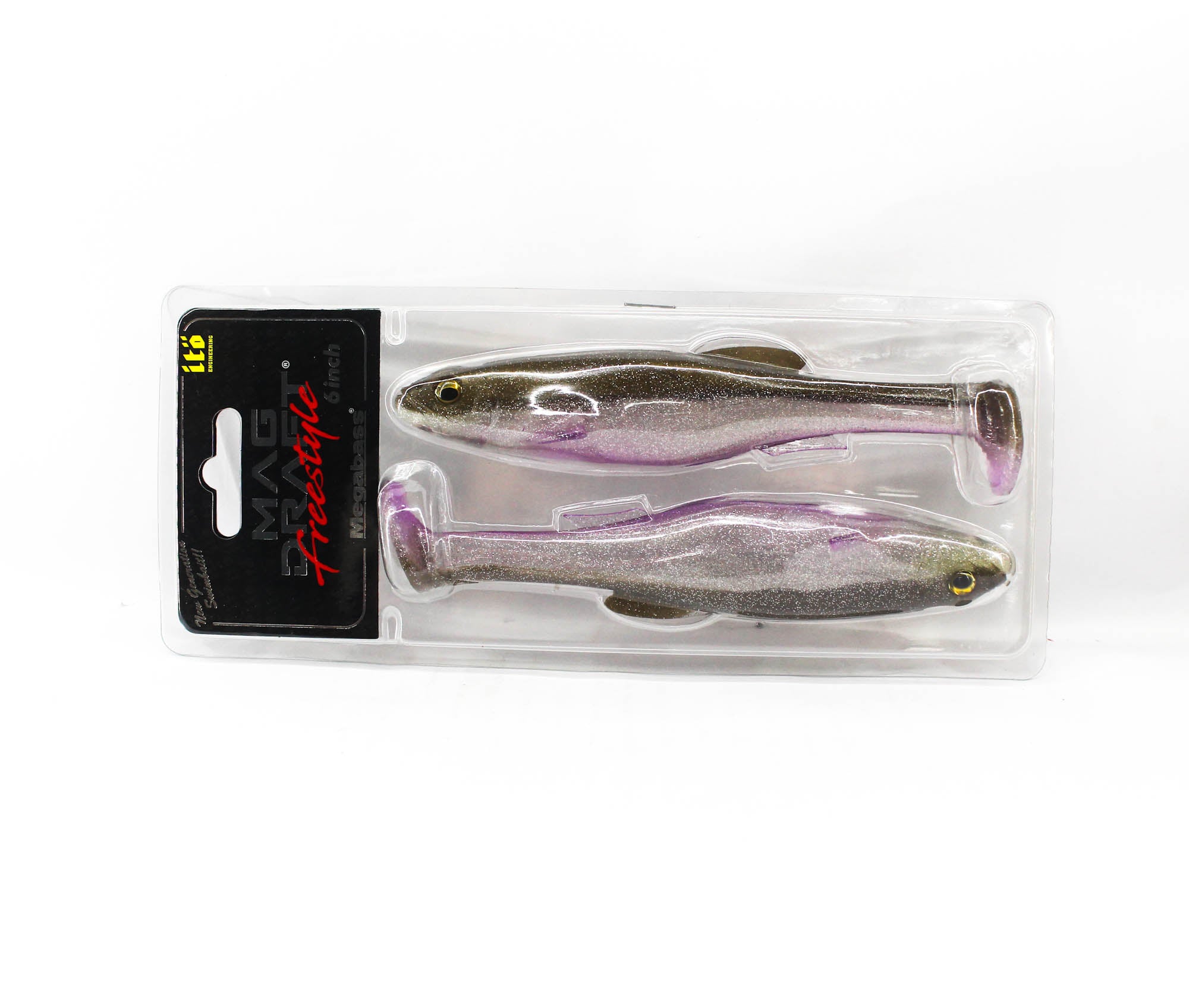 Megabass Soft Lure Mag Draft Freestyle 6 Inch Sinking Lure Smelt (6945)