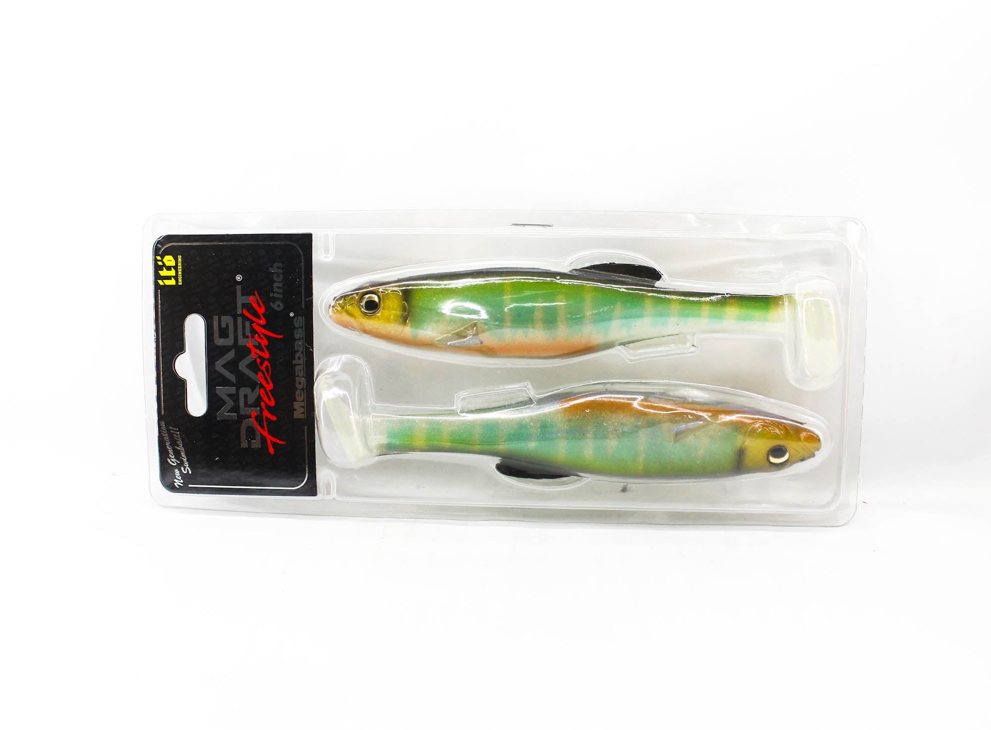 Megabass Soft Lure Mag Draft Freestyle 6 Inch Sinking Lure Oikawa (6969)