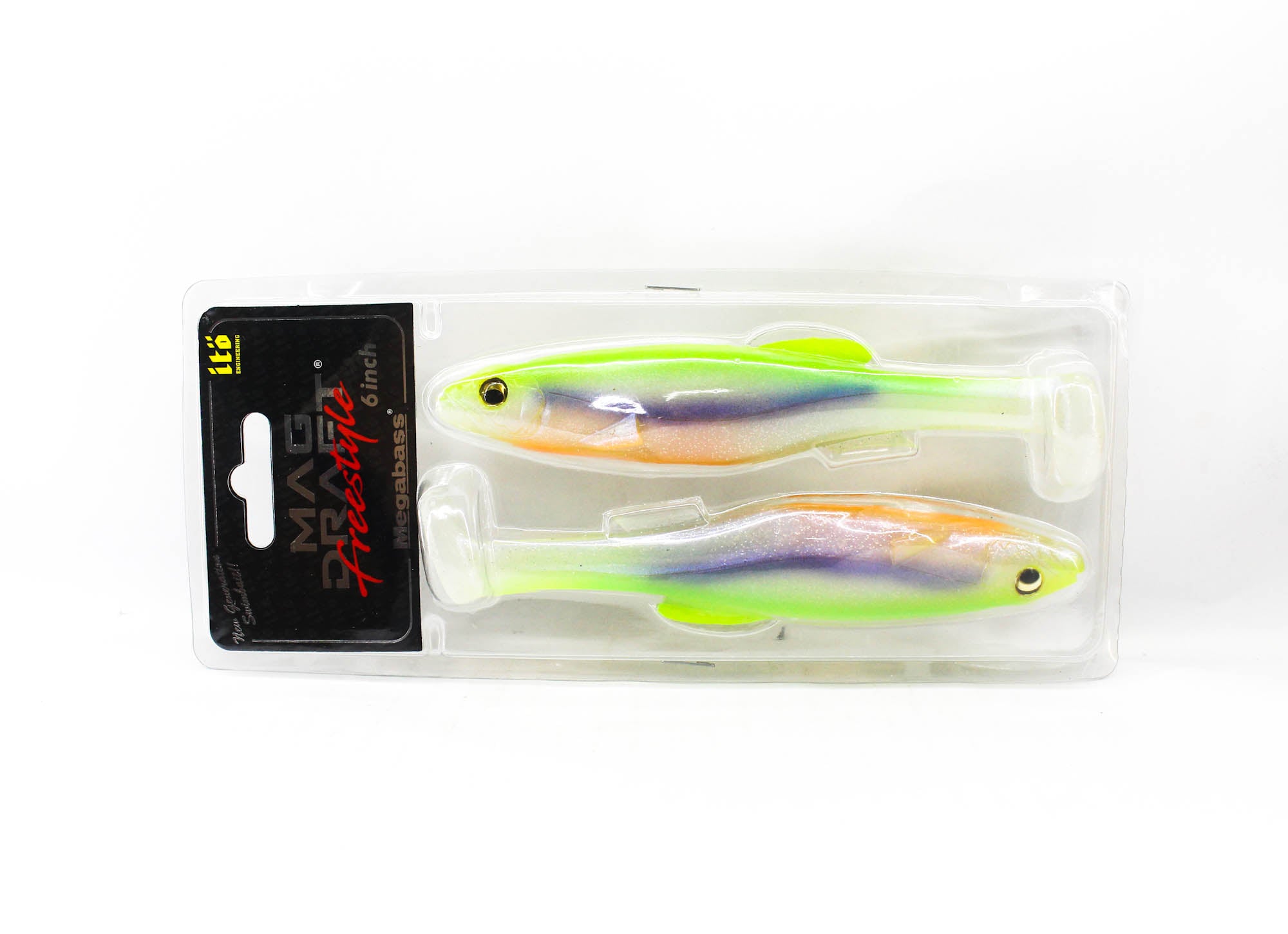 Megabass Soft Lure Mag Draft Freestyle 6 Inch Sinking Lure CB Shad (7010)