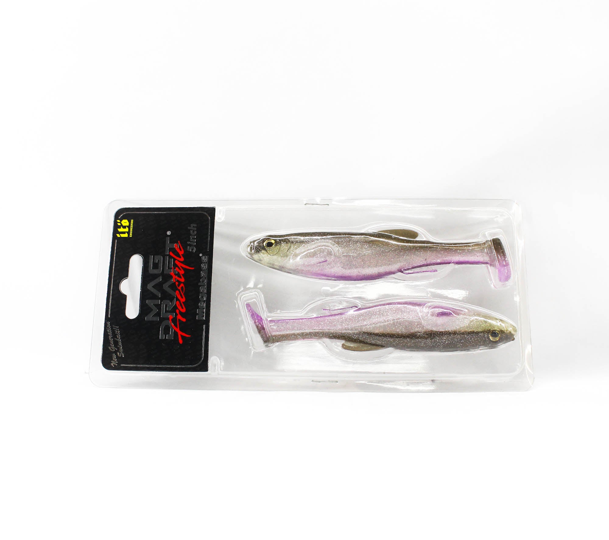 Megabass Soft Lure Mag Draft Freestyle 5 Inch Sinking Lure Smelt (7041)