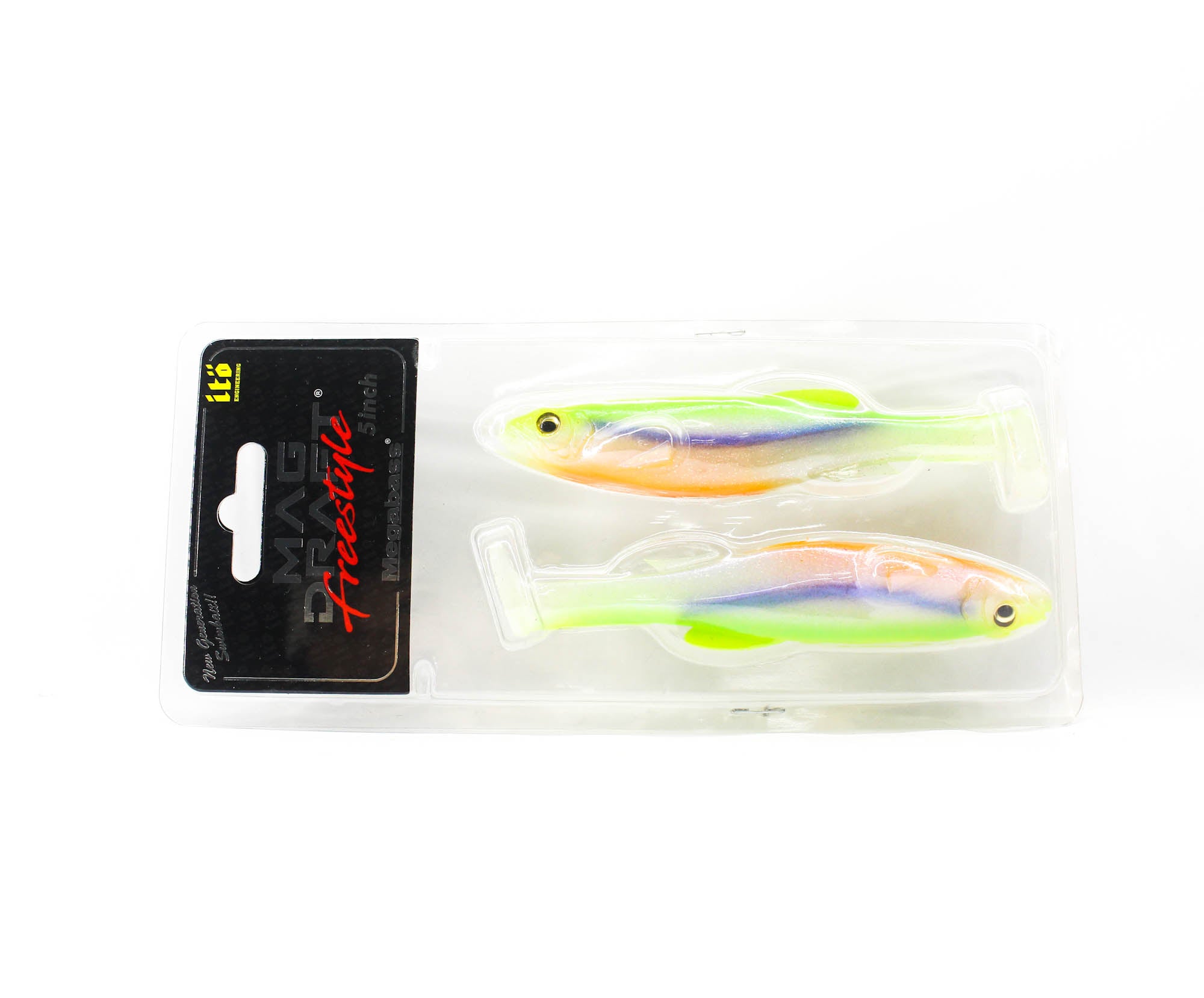 Megabass Soft Lure Mag Draft Freestyle 5 Inch Sinking Lure CB Shad (7119)