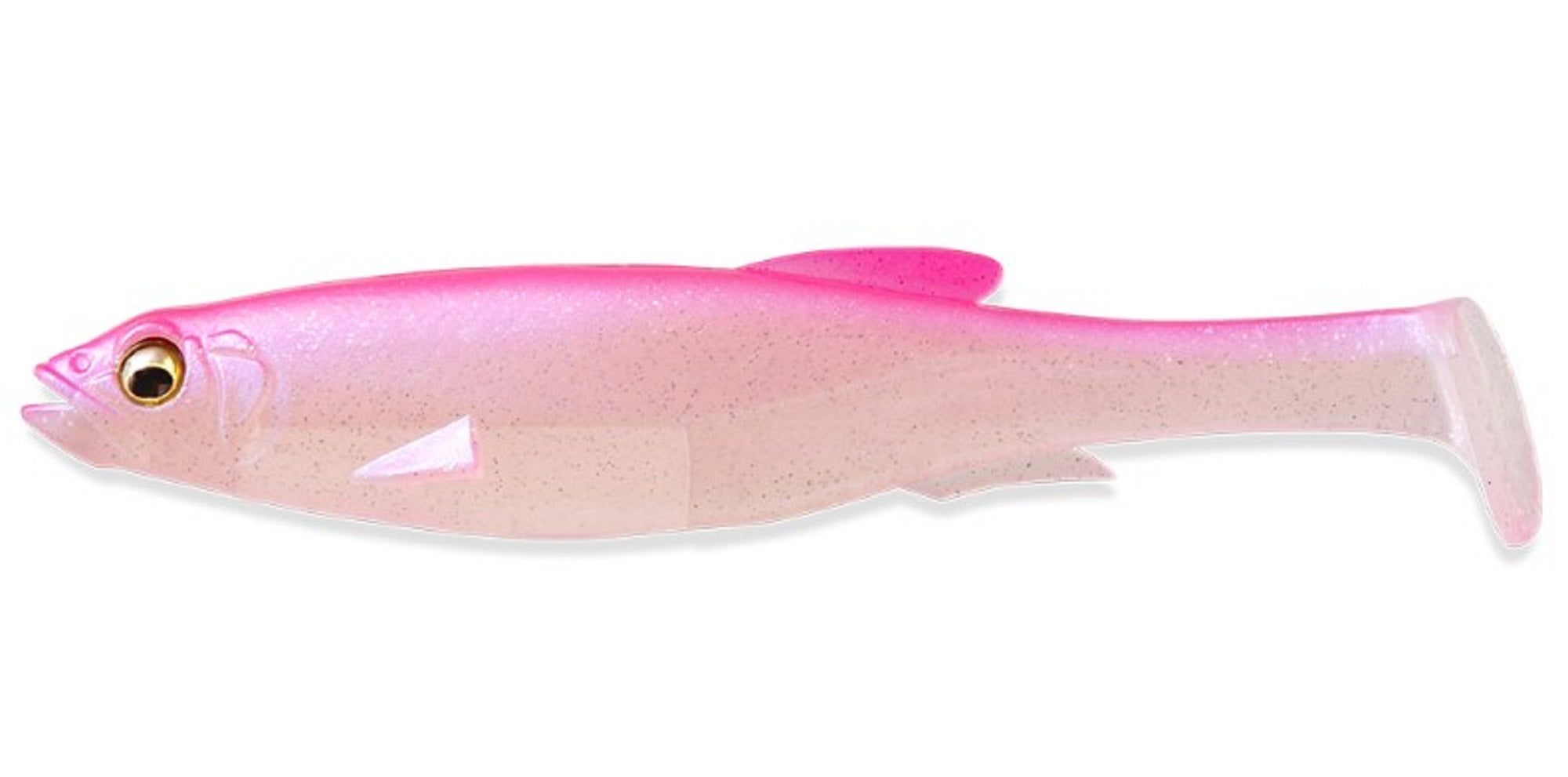 Megabass Soft Lure Mag Draft Freestyle 5 Inch Sinking Lure PB Shad (7126)