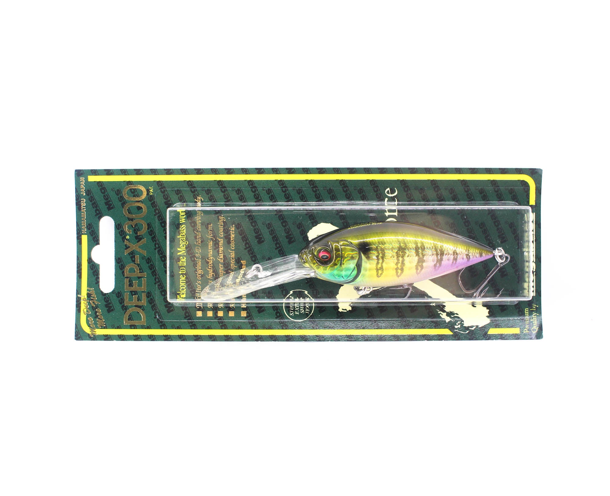 Megabass Deep X 300 75 mm 21 grams Floating Lure GG Tanningill II (8085)